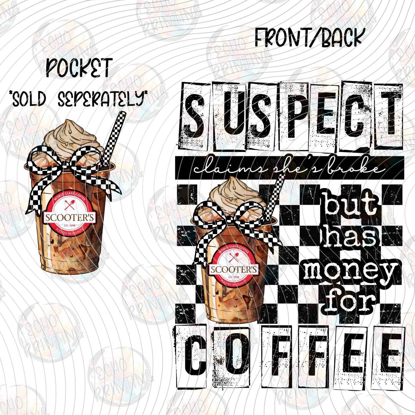 DNKG 422 - SUSPECT SPENDS MONEY ON COFFEE