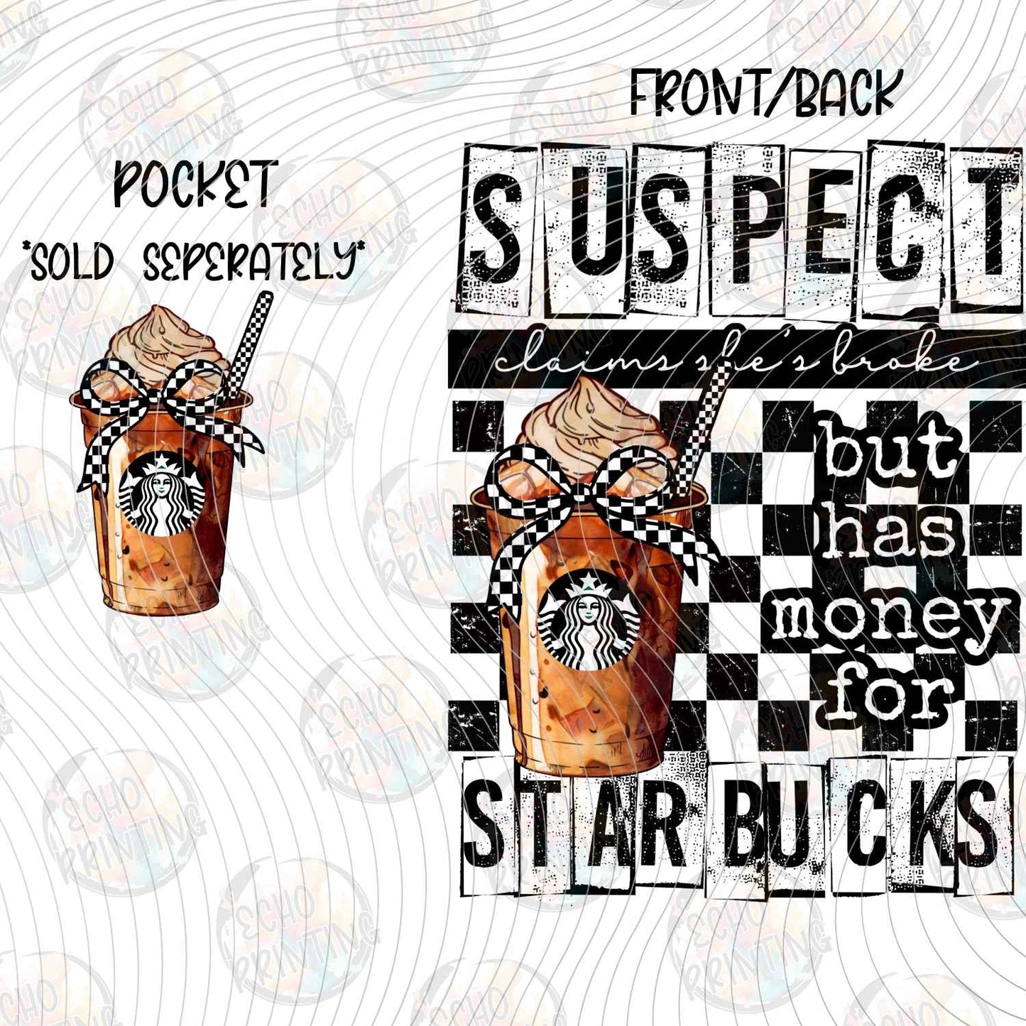 DNKG 425 - SUSPECT SPENDS MONEY ON COFFEEHOUSE DRINKS