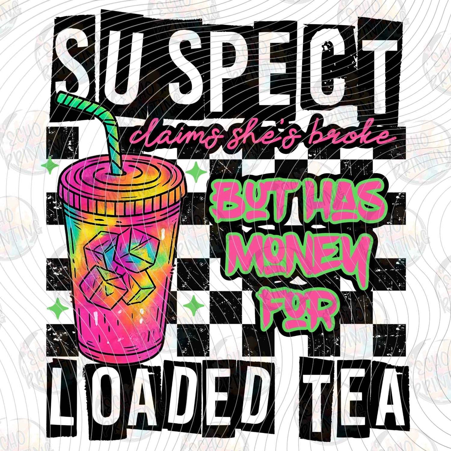 DNKG 449 - SUSPECT SPENDS MONEY ON LOADED TEA