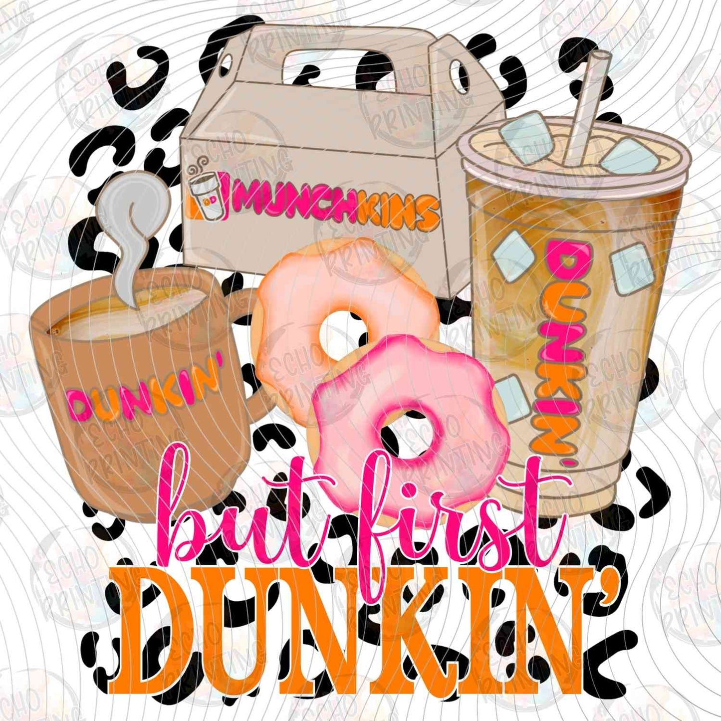 DNKG 459 - COFFEE DOUGHNUT DRINK