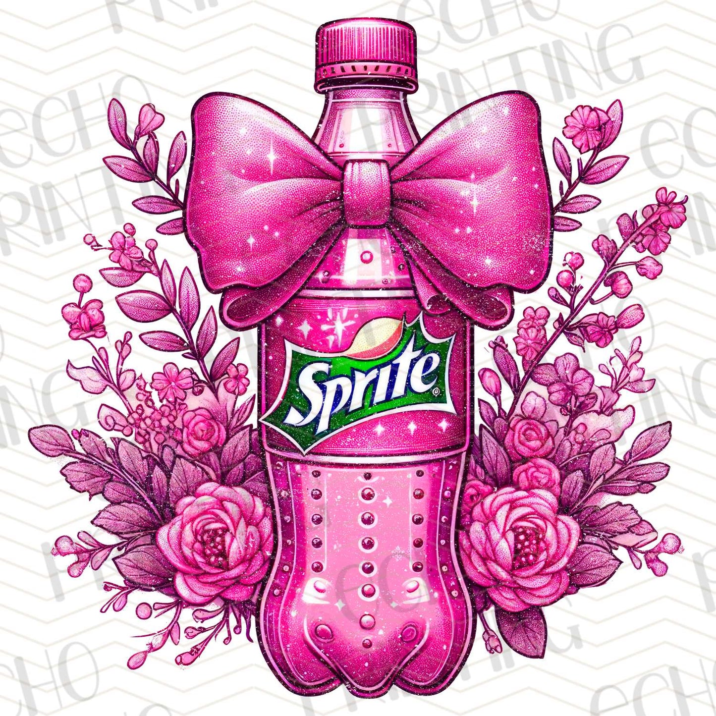 DNKG 40 - SPRITE IN PINK FLORAL BOW
