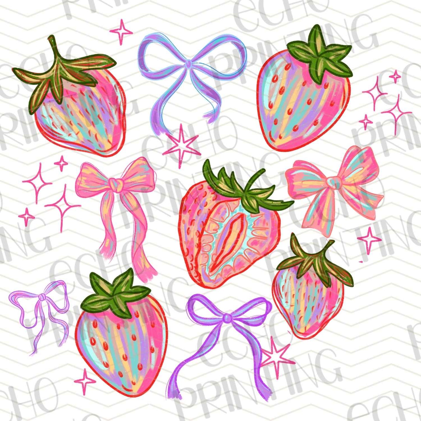 DNKG 53 - SWEET STRAWBERRY BOW