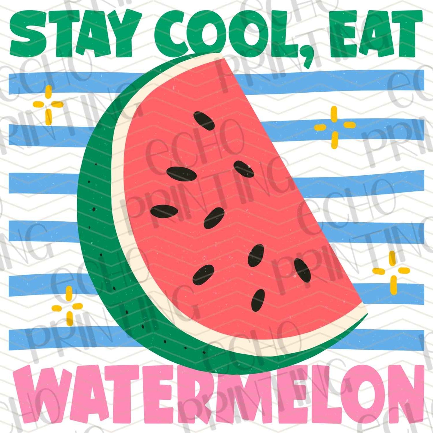 DNKG 65 - STAY COOL EAT WATERMELON