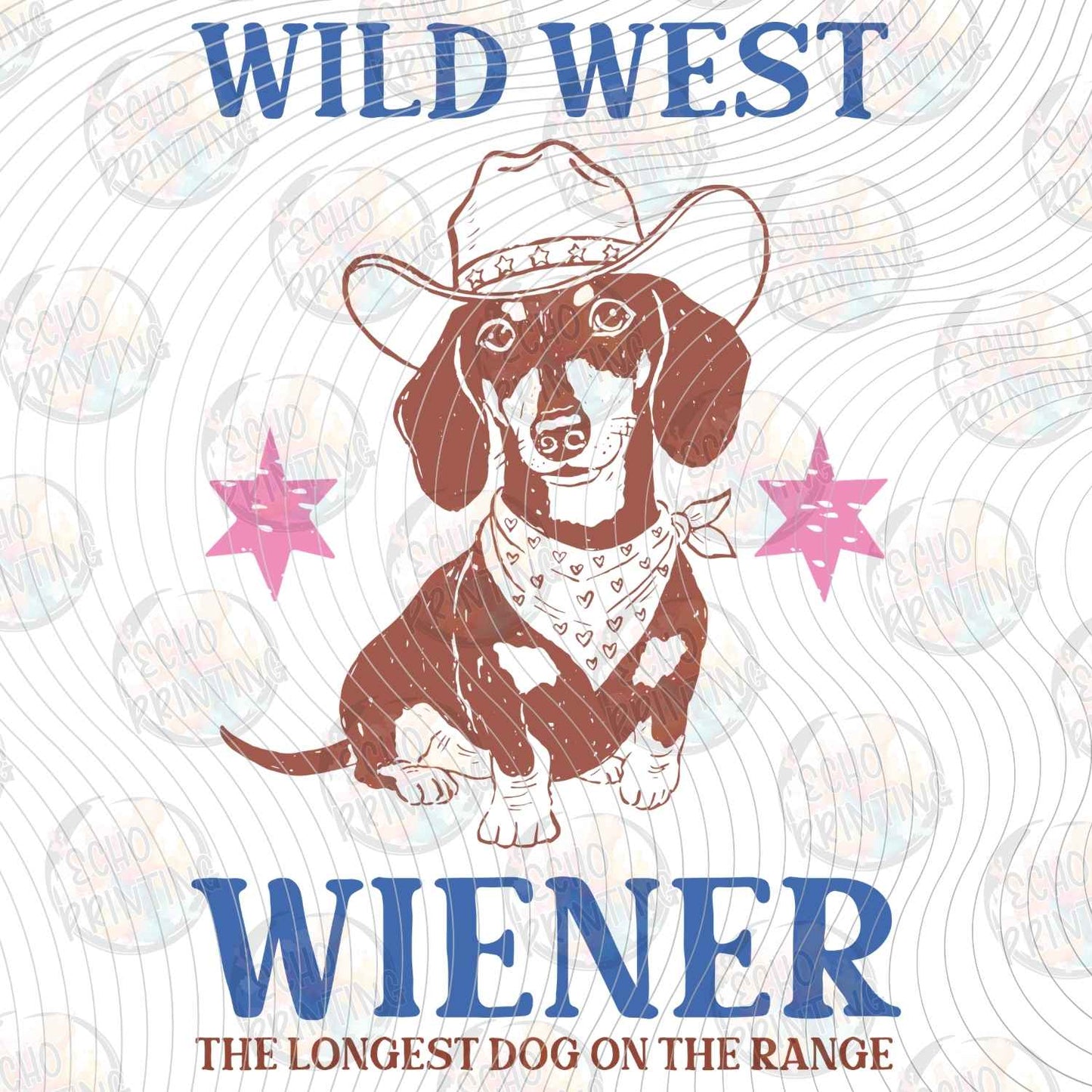 DOG 105 - WILD WEST WIENER DOG