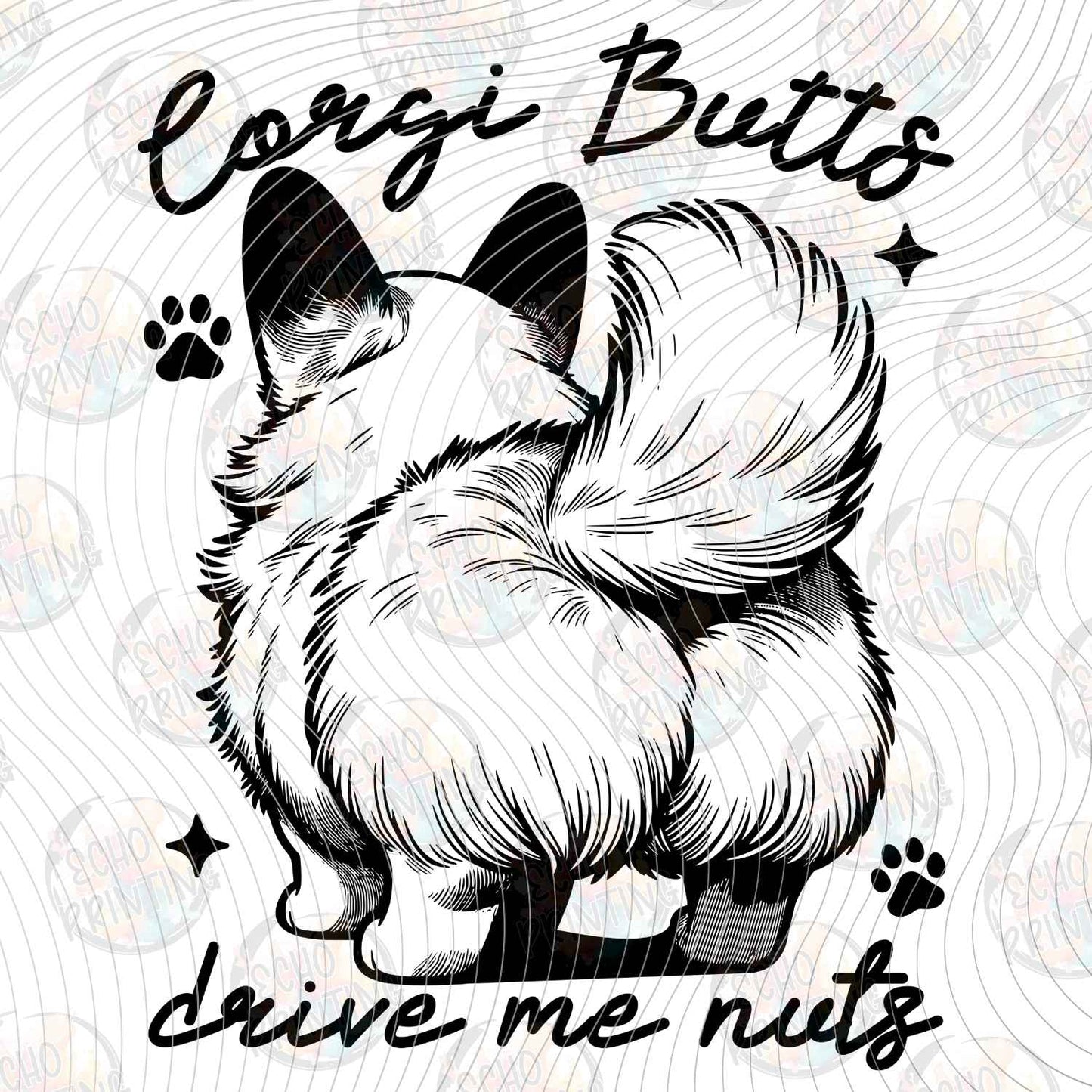 DOG 116 - CORGI BUTTS DRIVE ME NUTS