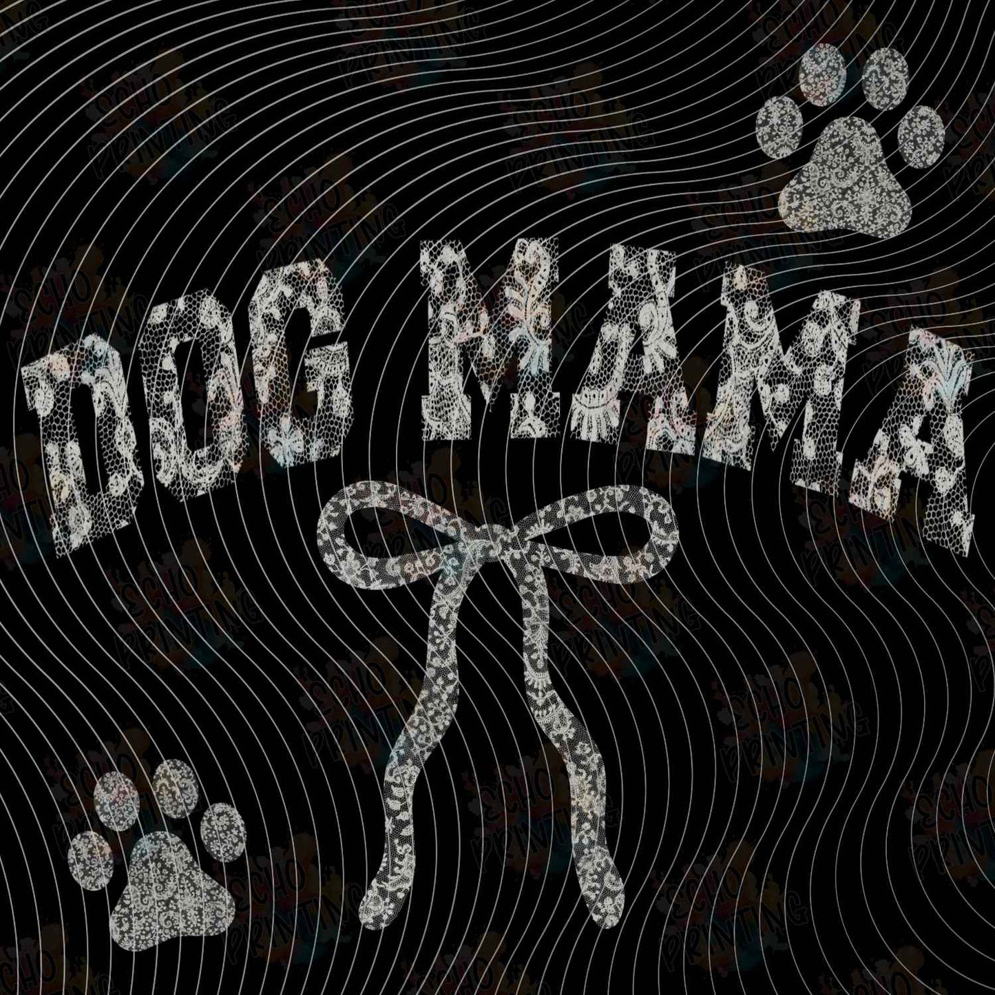 DOG 124 - DOG MAMA BOW