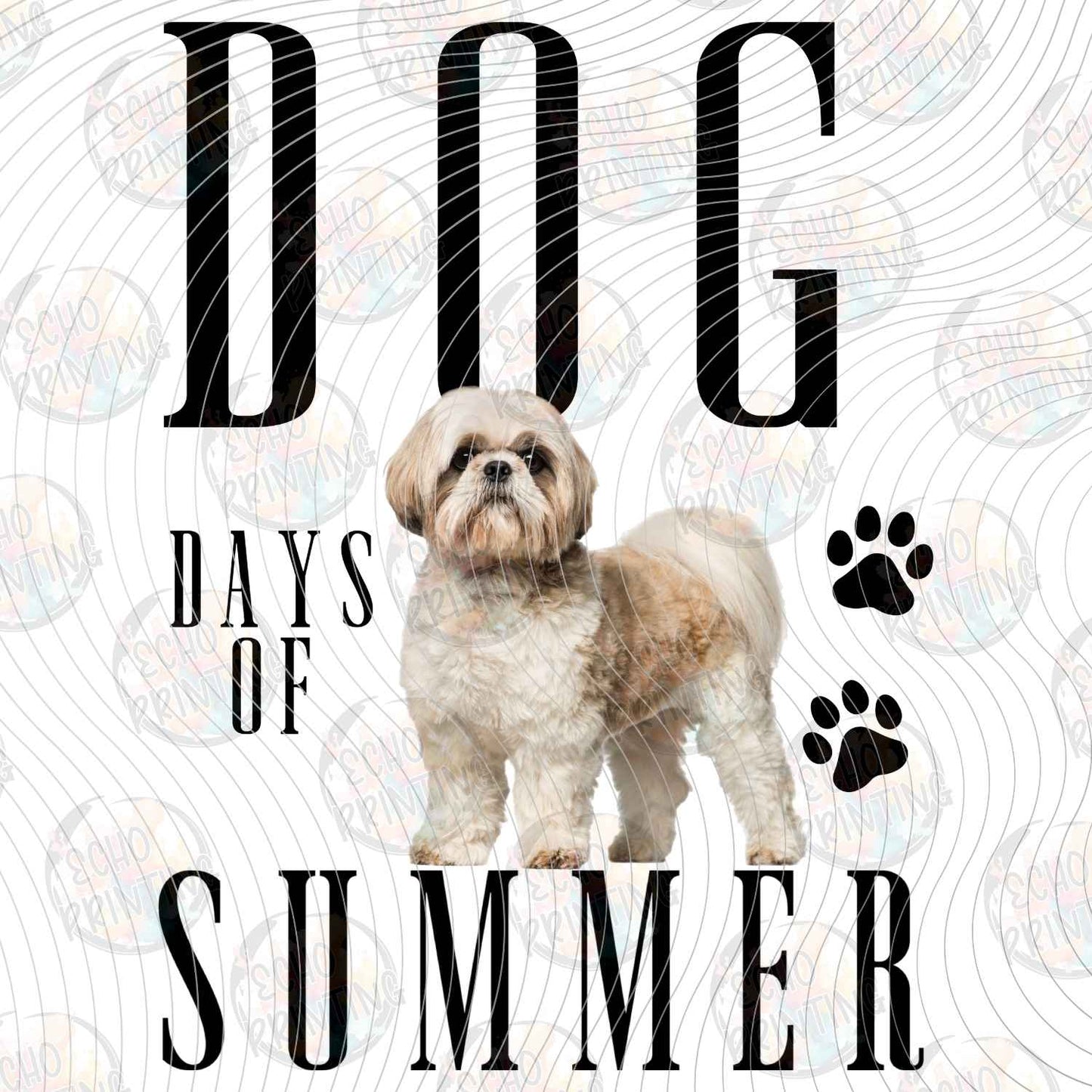 DOG 143 - SHIH TZU DAYS OF SUMMER