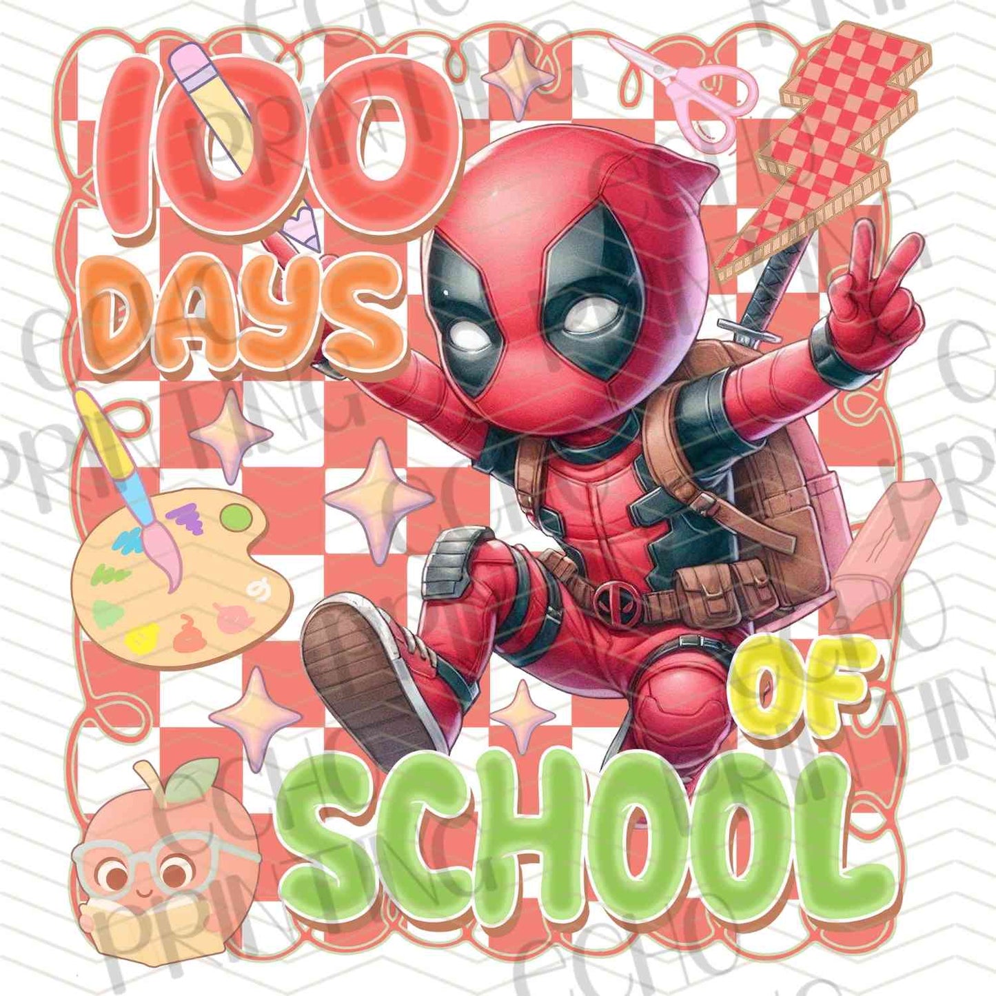 DOSC 44 – 100 DAYS OF SCHOOL HERO POSE