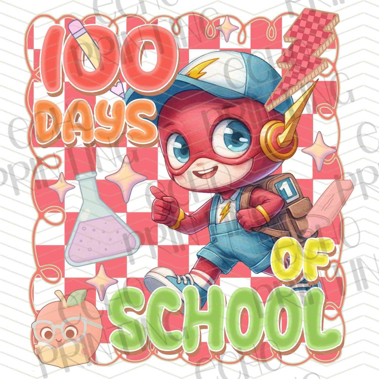 DOSC 54 – 100 DAYS OF SCHOOL SPEED HERO SMILE