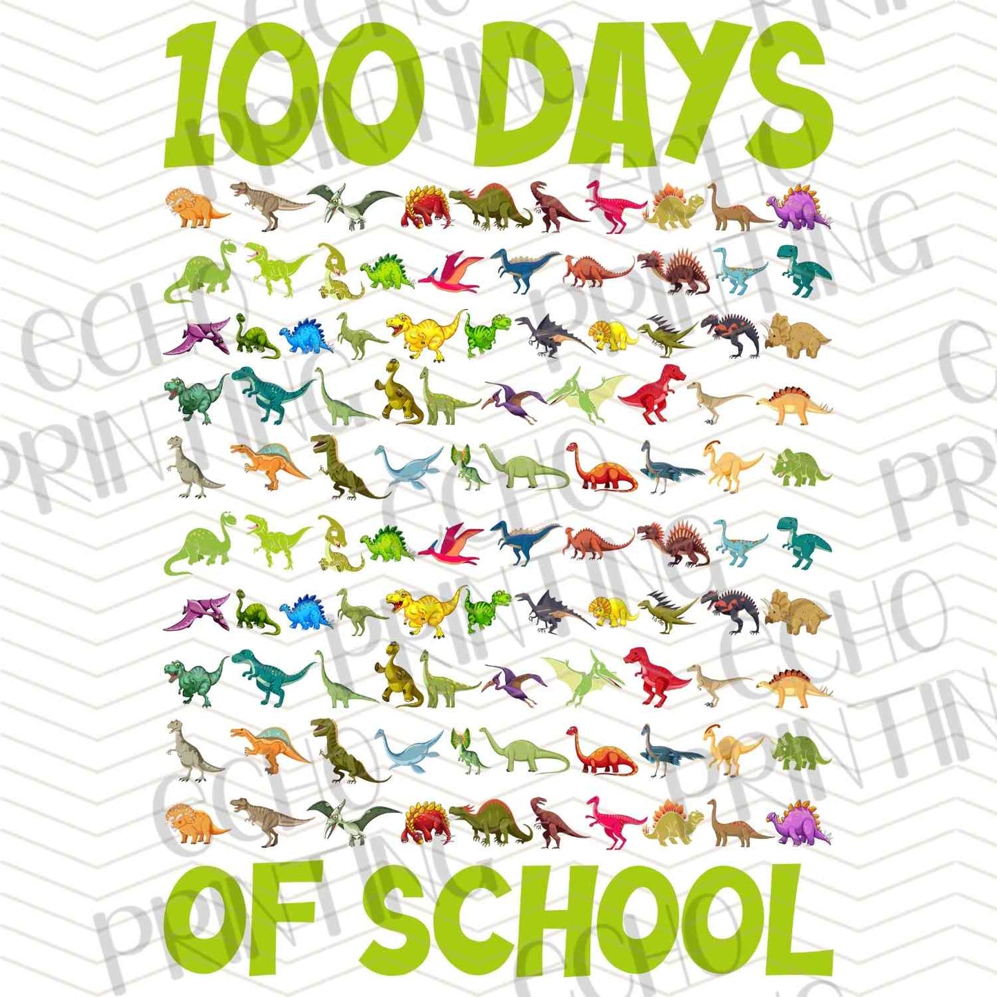 DOSG 2 – 100 DAYS OF SCHOOL PATTERN