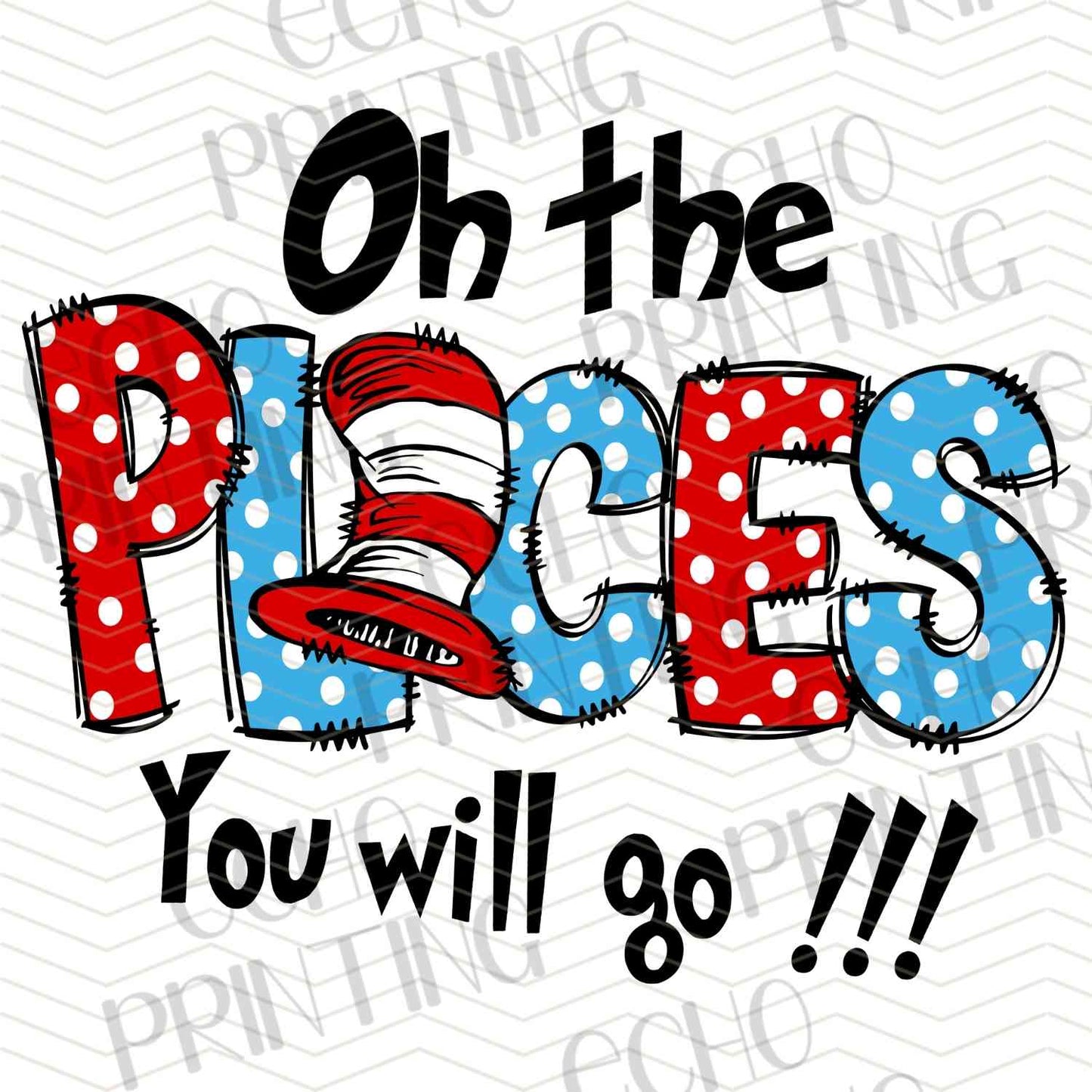 DRSS 108 - PLACES YOU’LL GO BOLD LETTERING