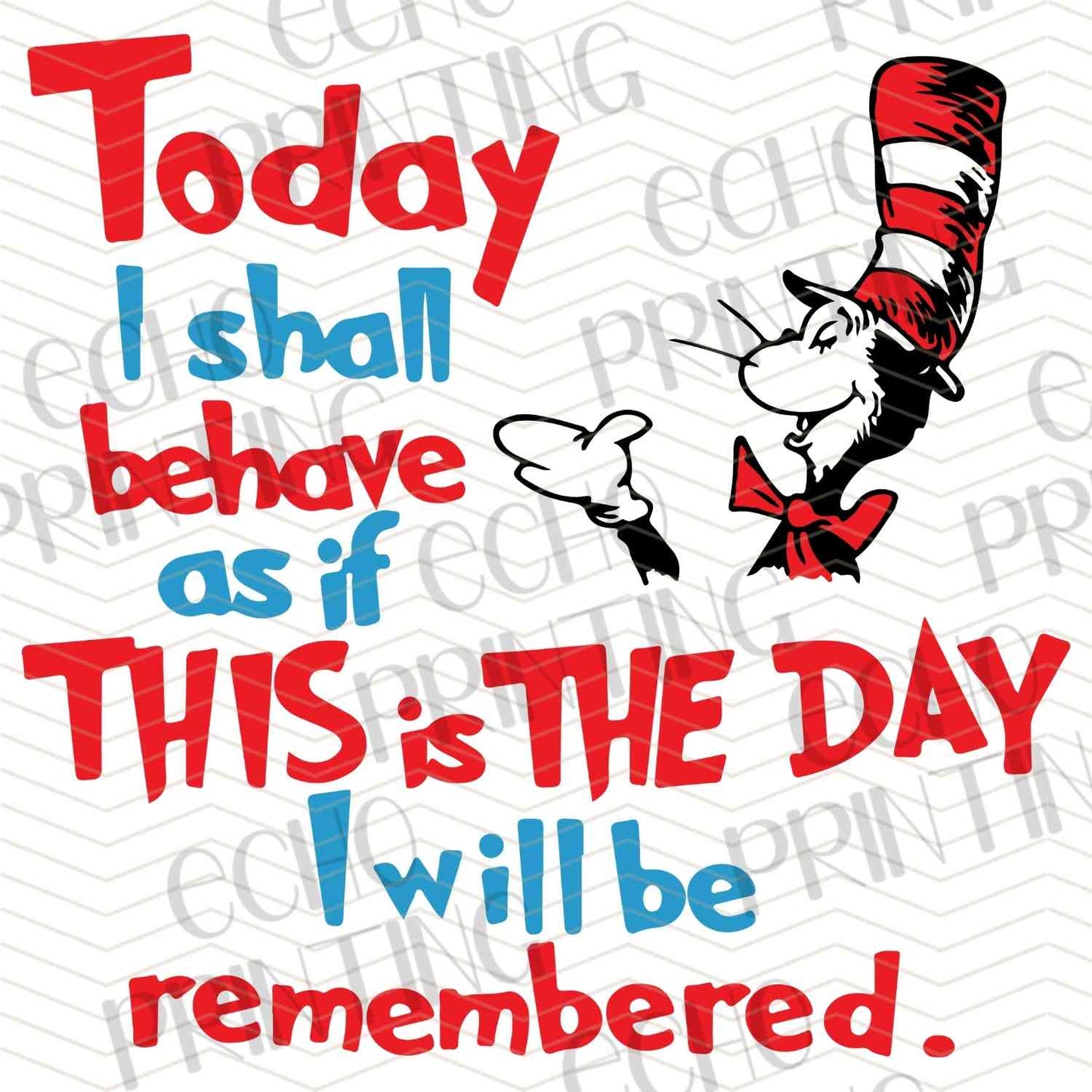 DRSS 166 - TODAY IS THE DAY QUOTE