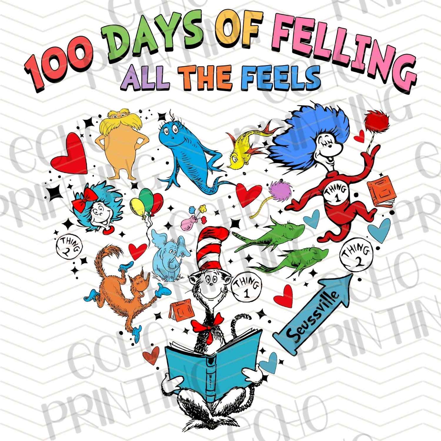 DRSS 294 - 100 DAYS OF SCHOOL HEART