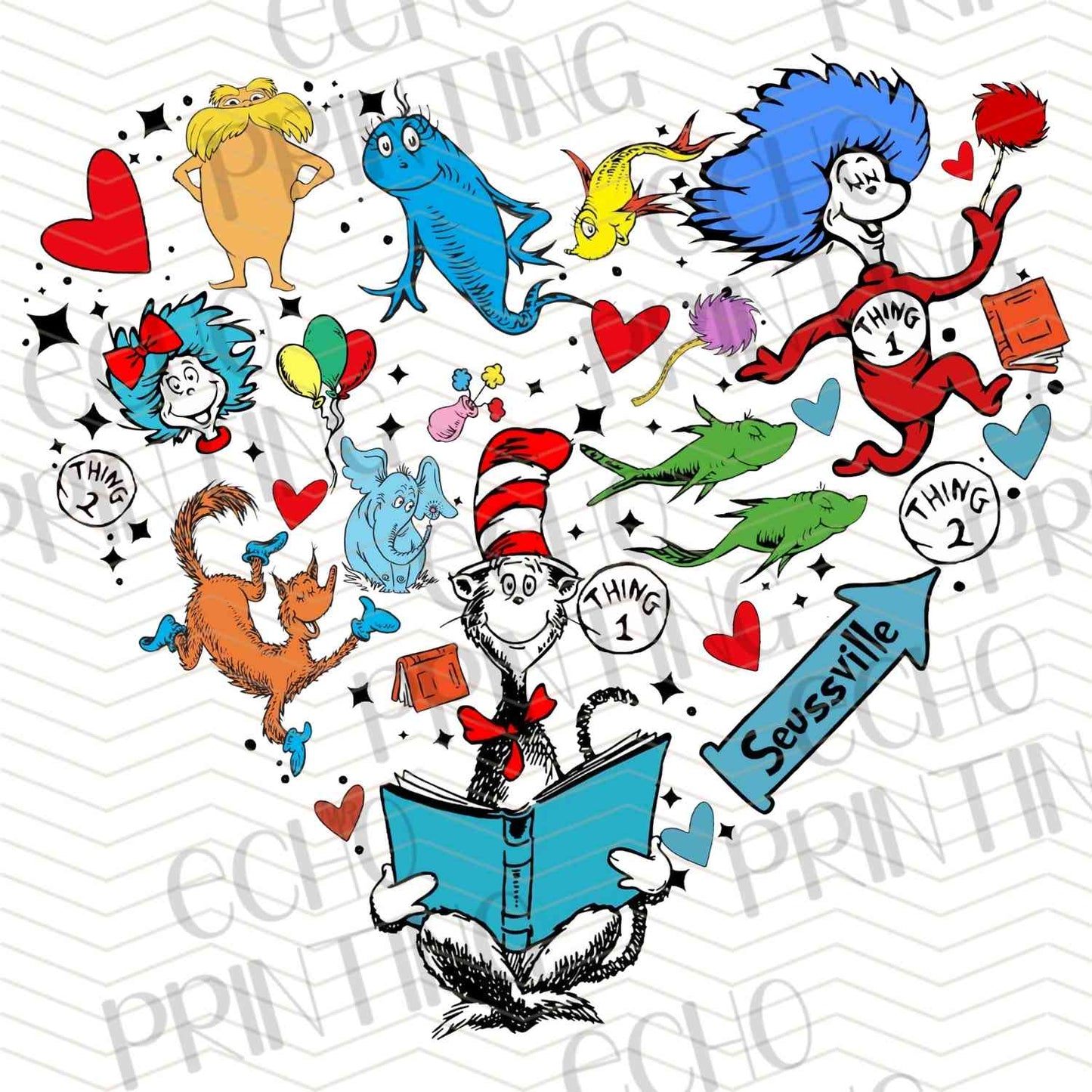 DRSS 298 - COLORFUL CHARACTER HEART