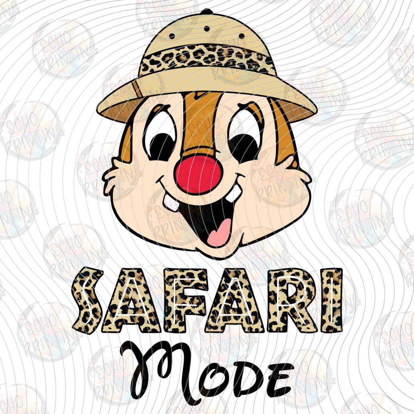 DSNAK 10 - SAFARI MODE CHIPMUNK RED NOSE
