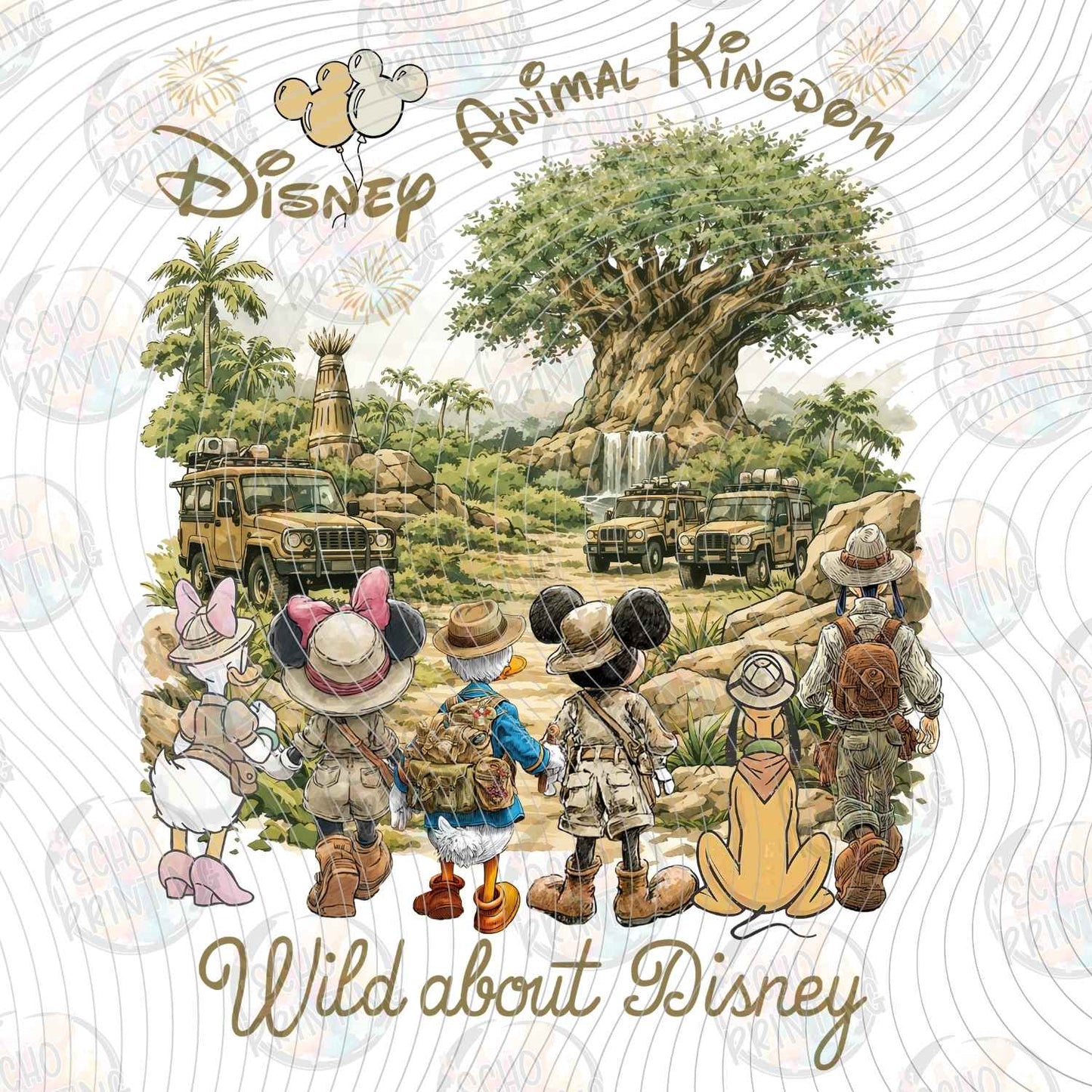 DSNAK 15 - WILD ABOUT THE KINGDOM PARK MAP