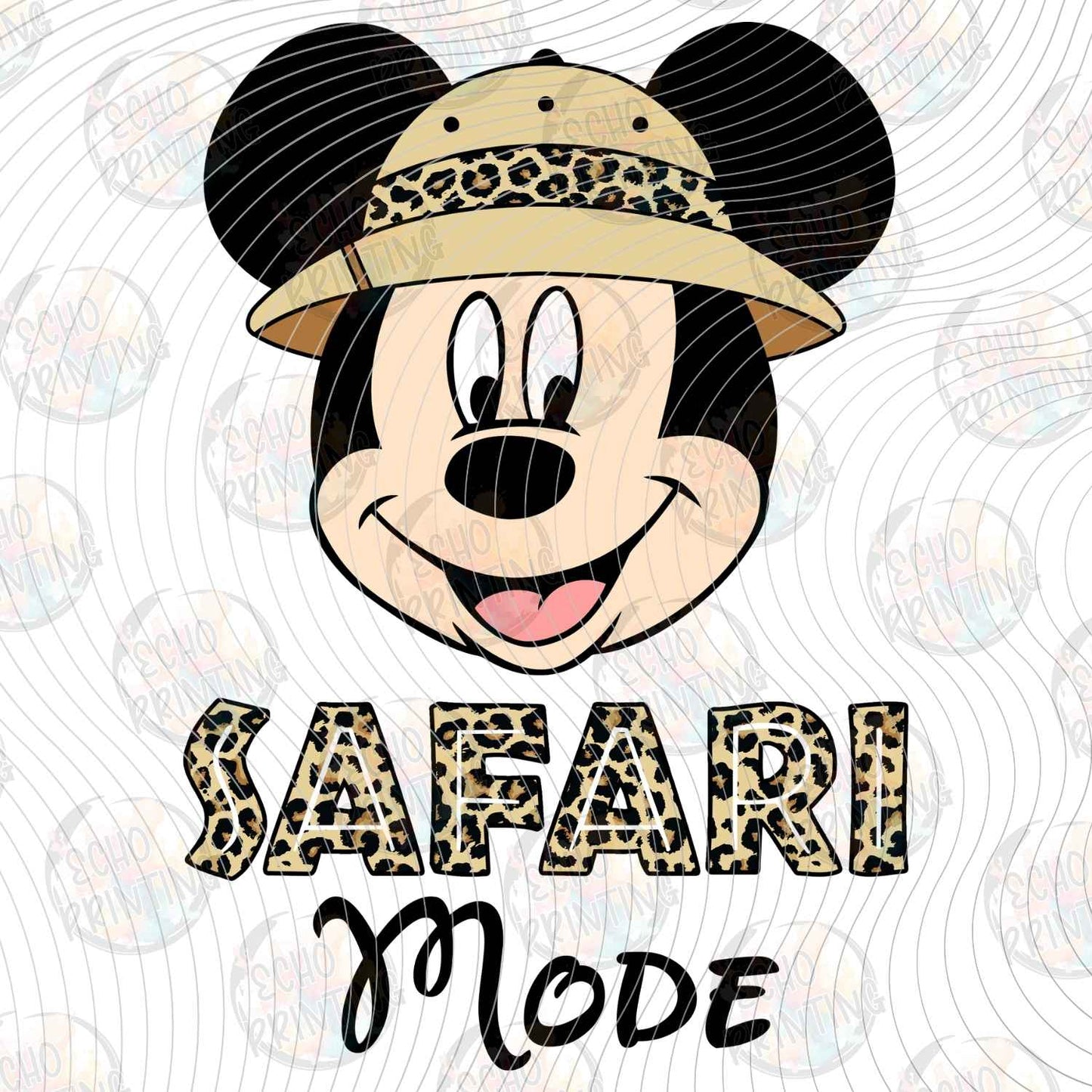 DSNAK 9 - SAFARI MODE MOUSE CHARACTER KHAKI