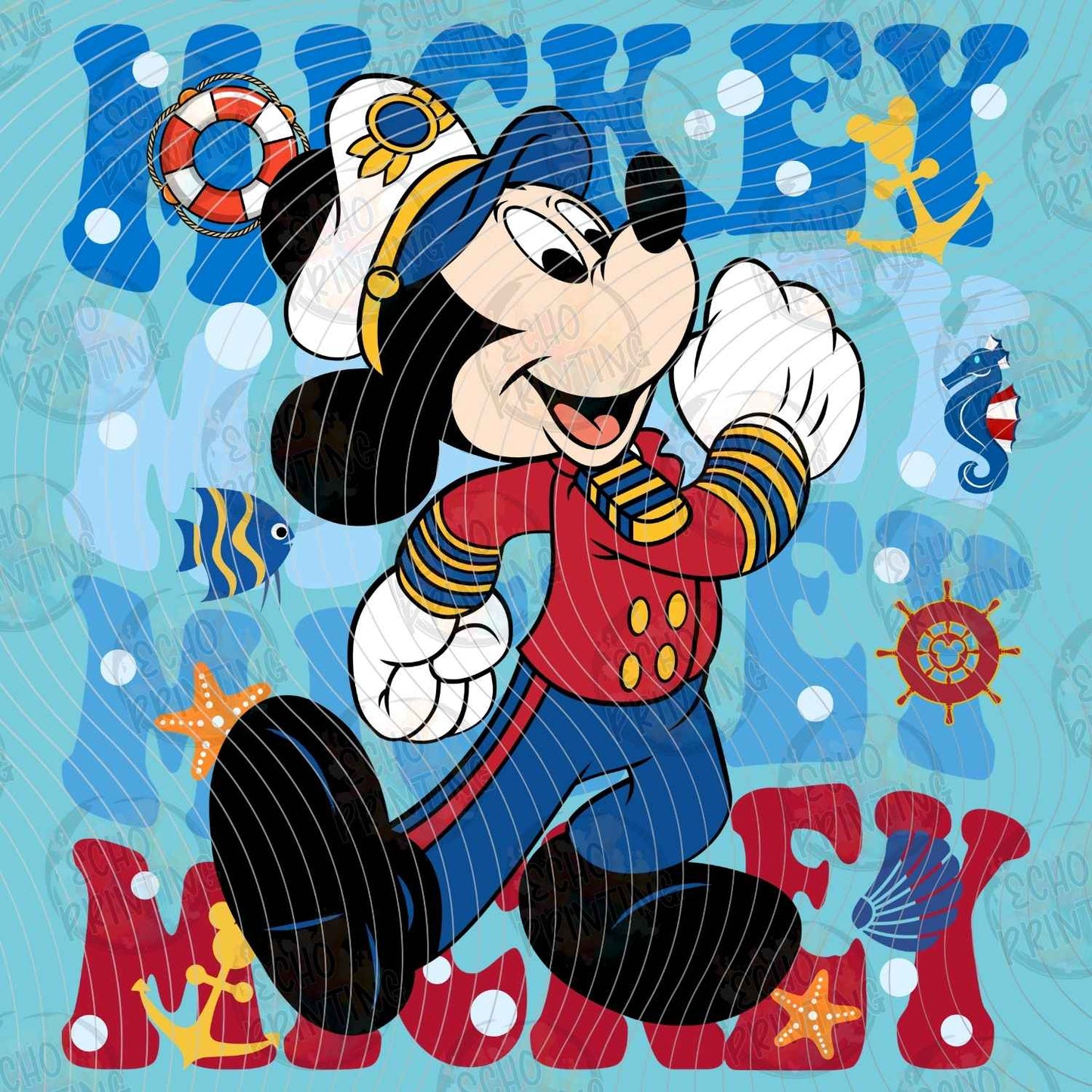 DSNC 20 - CRUISE CAPTAIN MOUSE CHARACTER