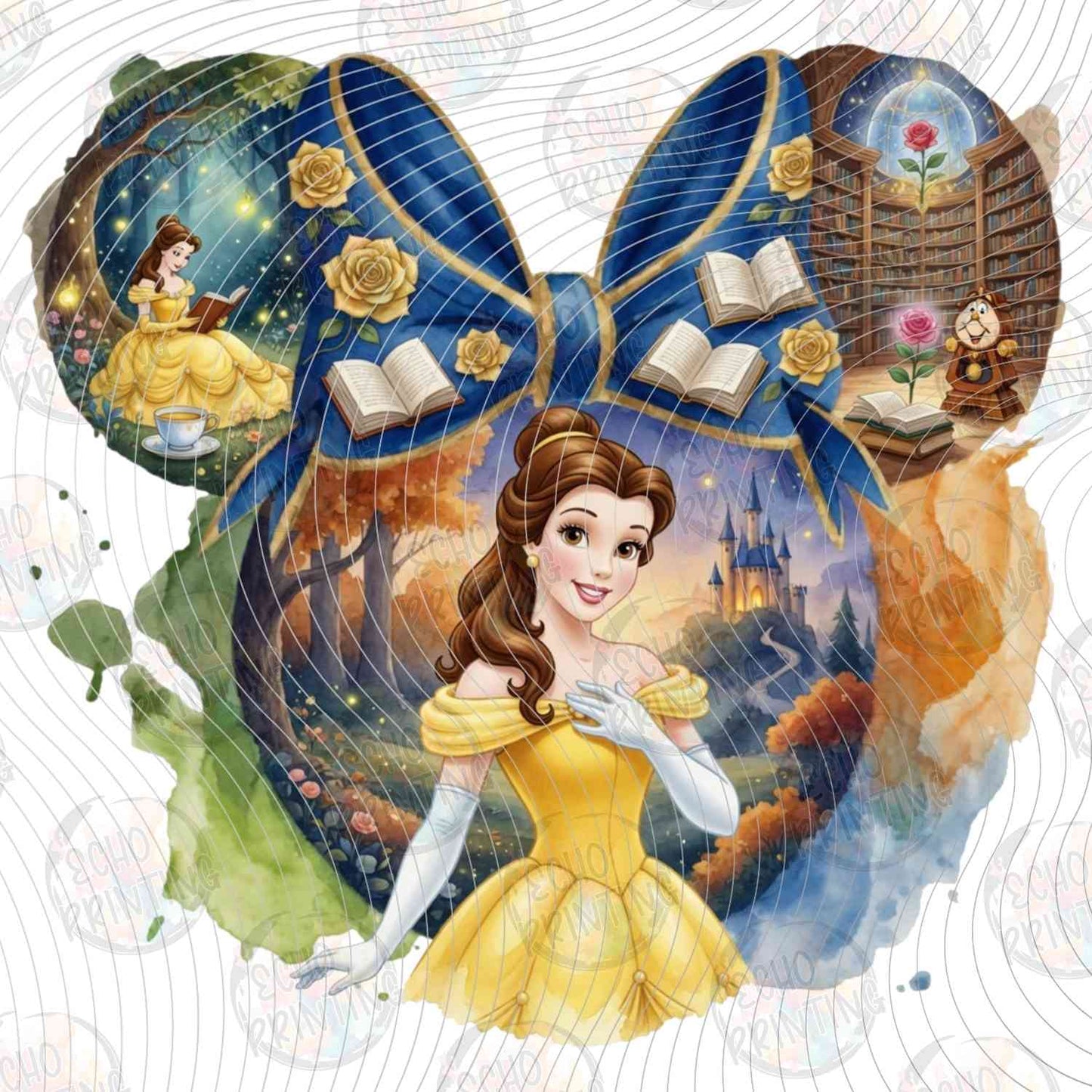DSNG 710 - PRINCESS YELLOW GOWN