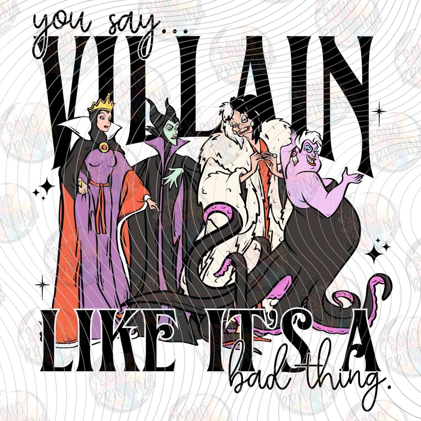 DSNG 723 - VILLAIN STYLE QUOTE