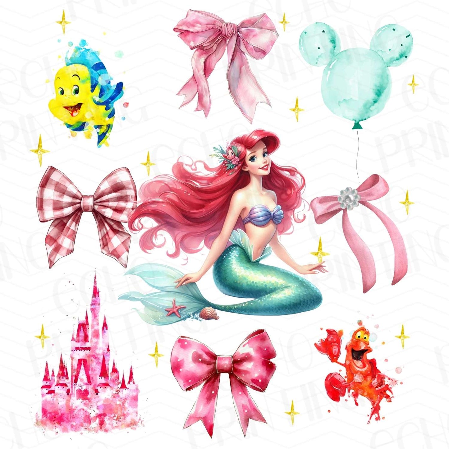 DSN 43 - MERMAID AND CASTLE BUNDLE