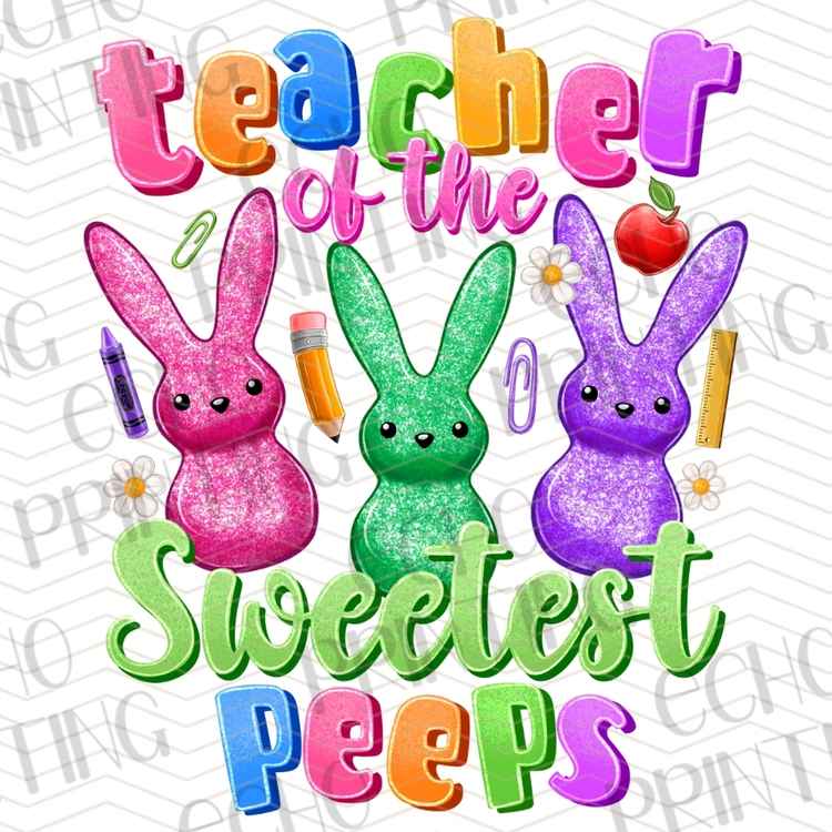 EDCTR 506 - TEACHER OF THE SWEETEST PEEPS RABBITS