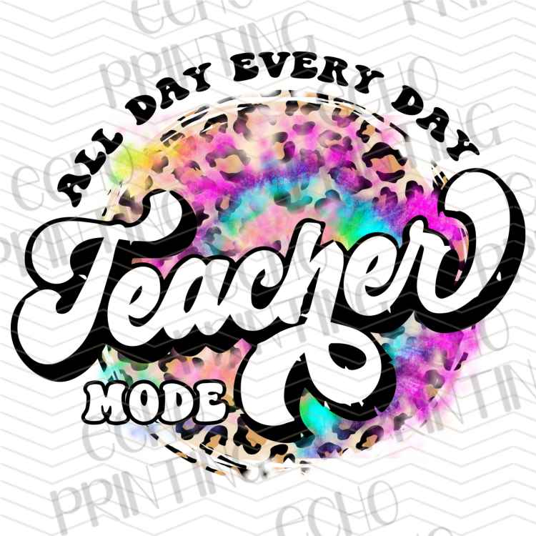 EDCTR 67 - ALL DAY EVERY DAY TEACHER MODE