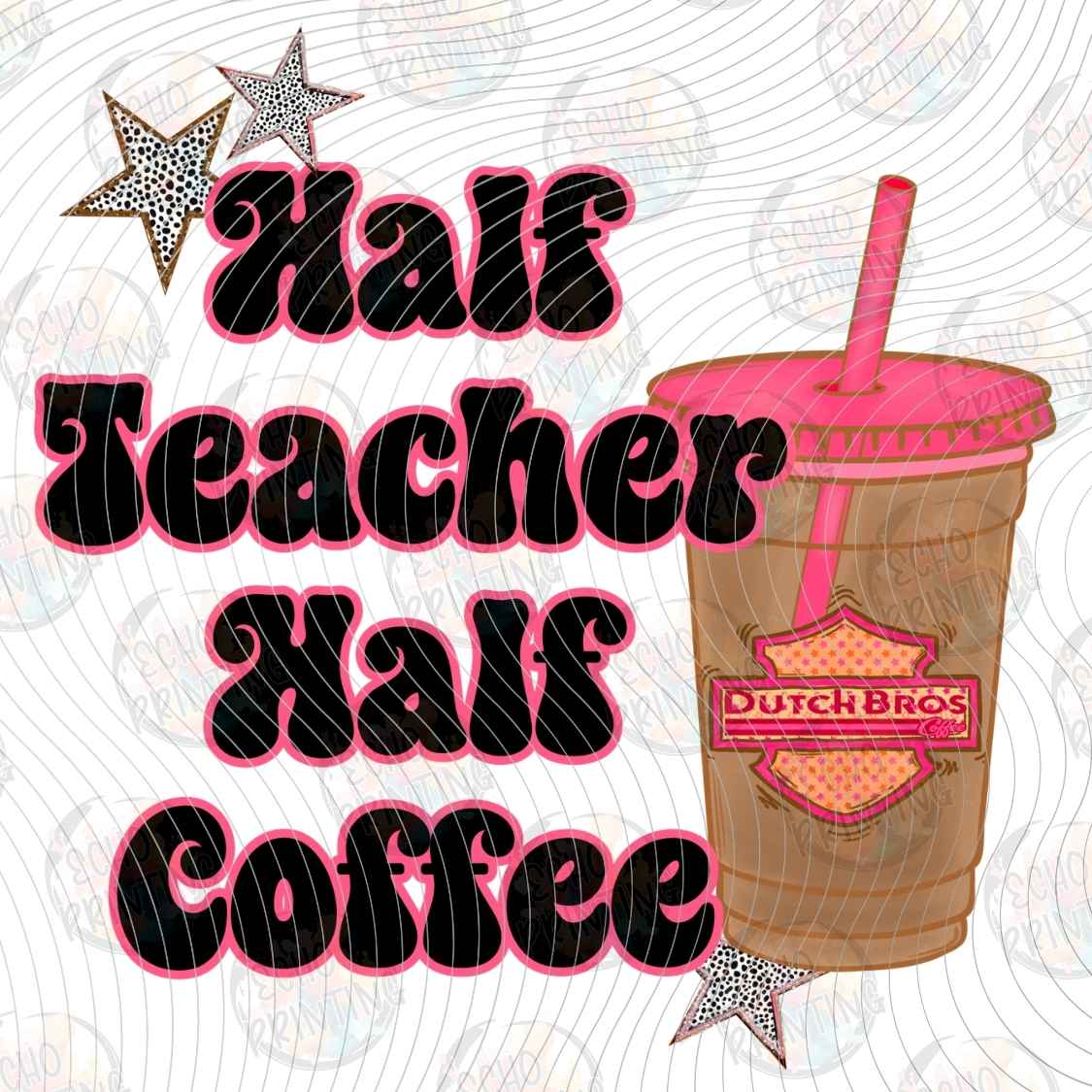 EDCTR 722 - HALF TEACHER HALF COFFEE