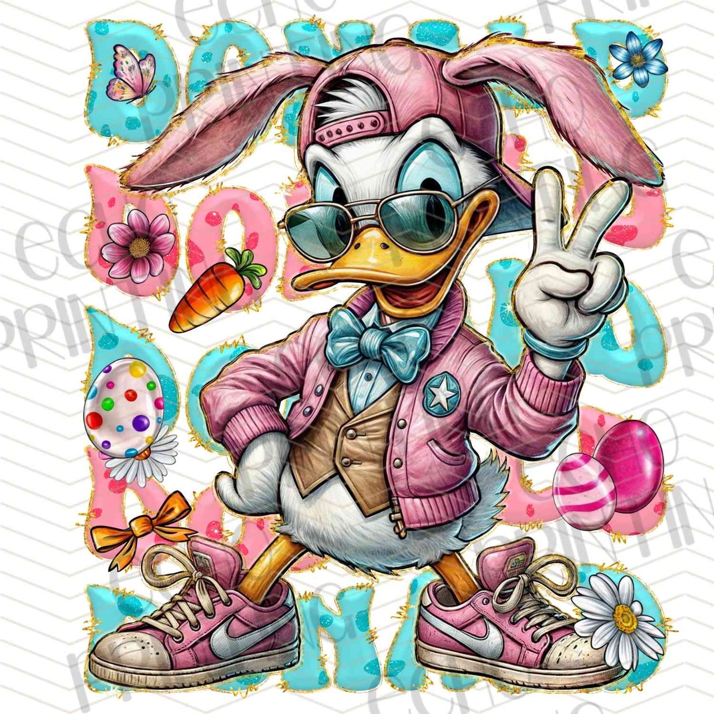 ESTRC 178 - COOL BUNNY PEACE SIGN