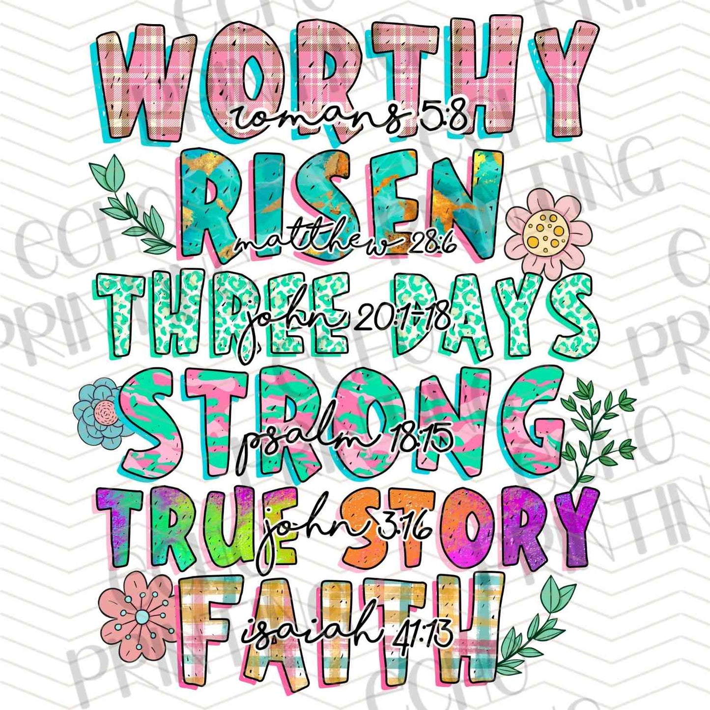 ESTRG 186 - FAITH WORD COLLAGE