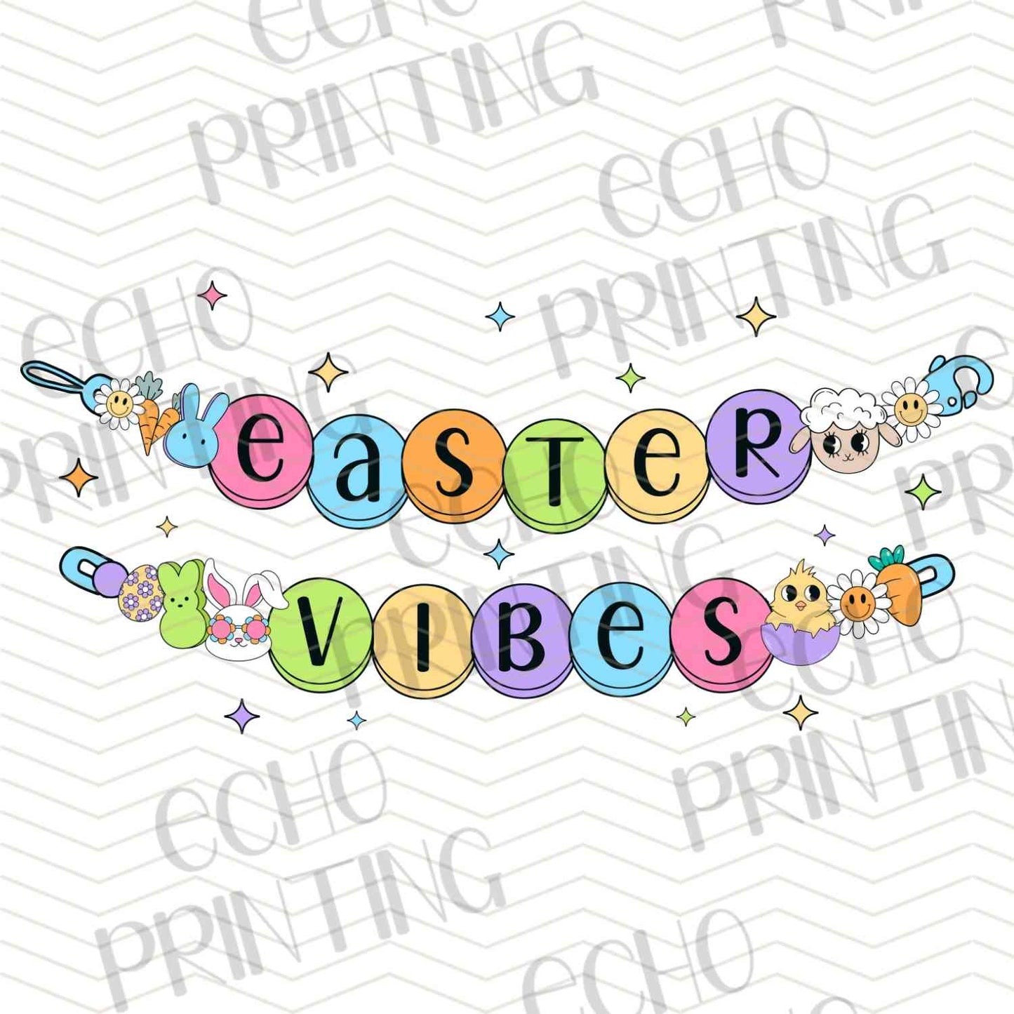 ESTRG 203 - EASTER VIBES DOT TEXT