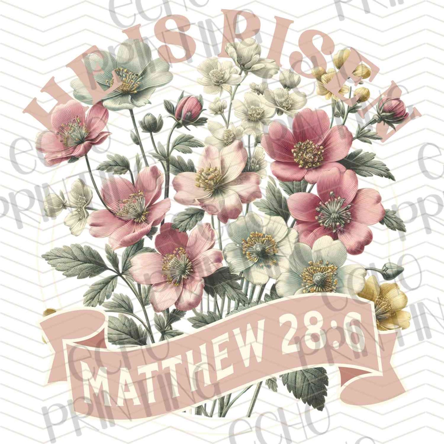 ESTRG 20 - FLORAL CROSS MATTHEW