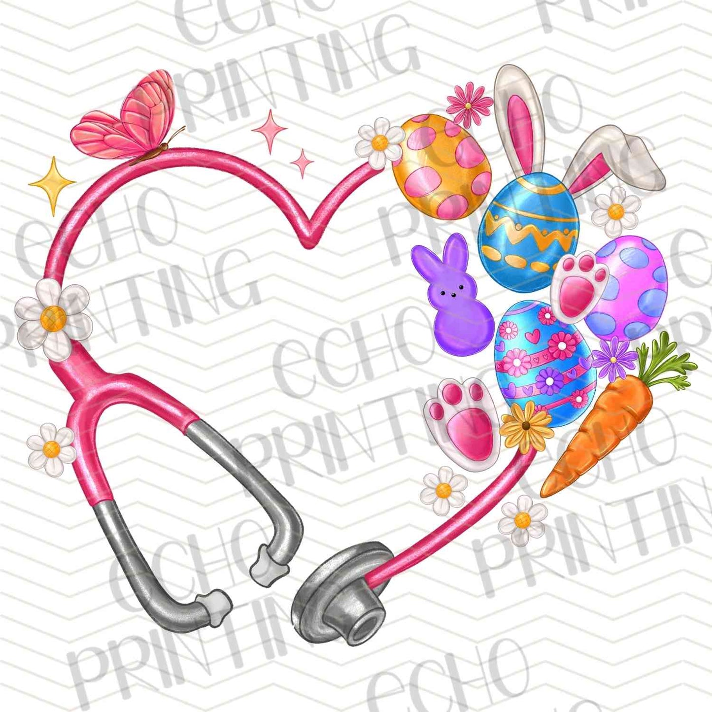 ESTRG 216 - STETHOSCOPE HEART EASTER