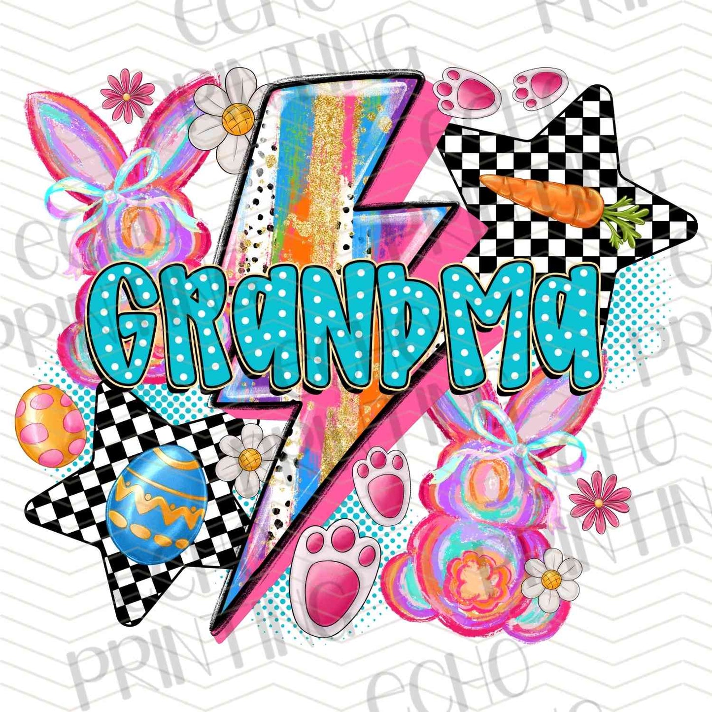 ESTRG 227 - GRANDMA LIGHTNING PATCHWORK