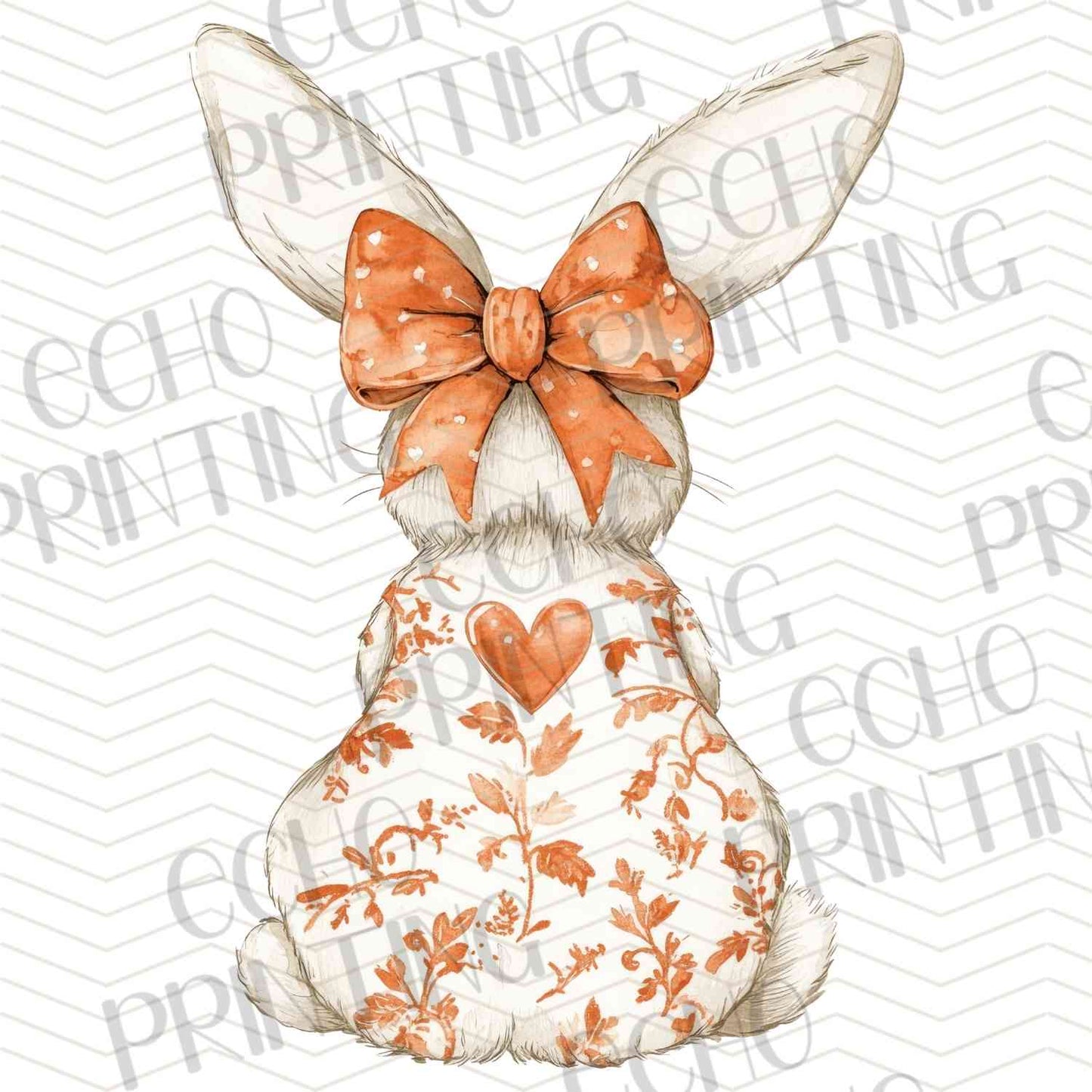 ESTRG 256 – ORANGE FLORAL BUNNY SACK