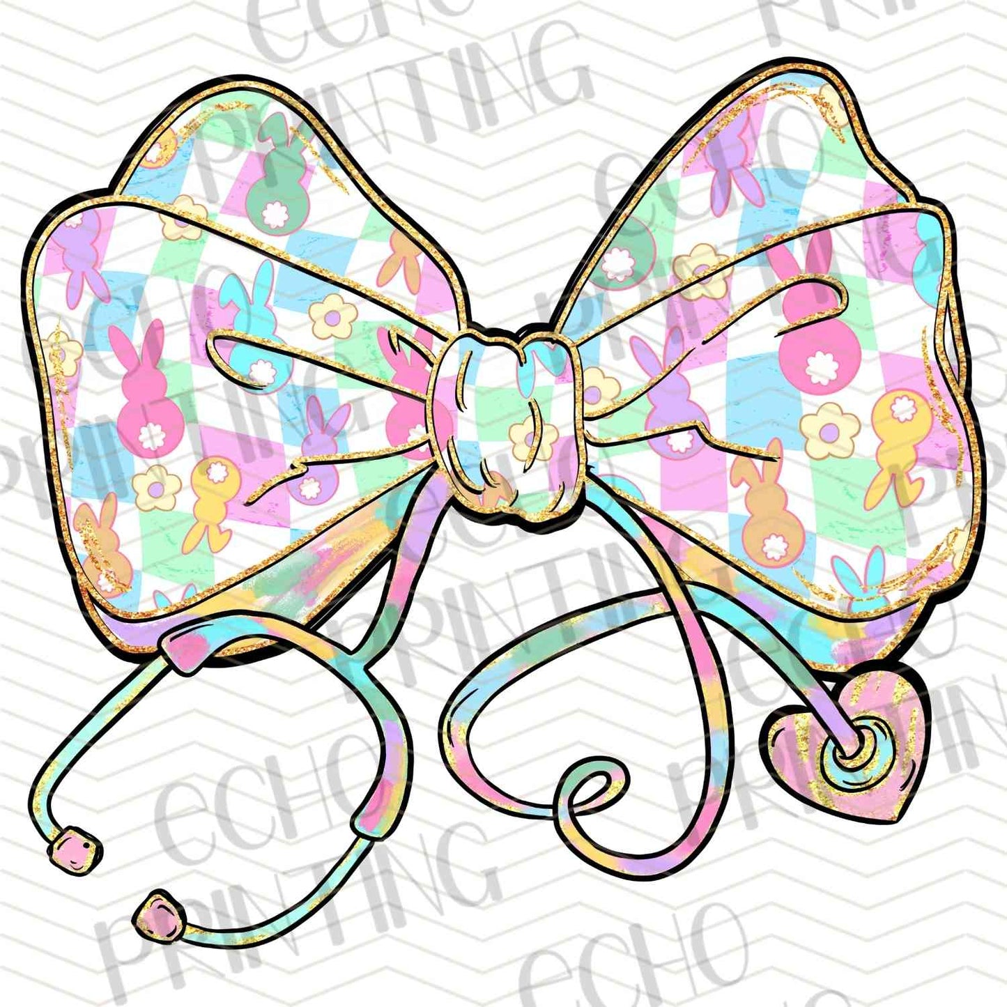 ESTRG 327 – PASTEL EASTER BOW