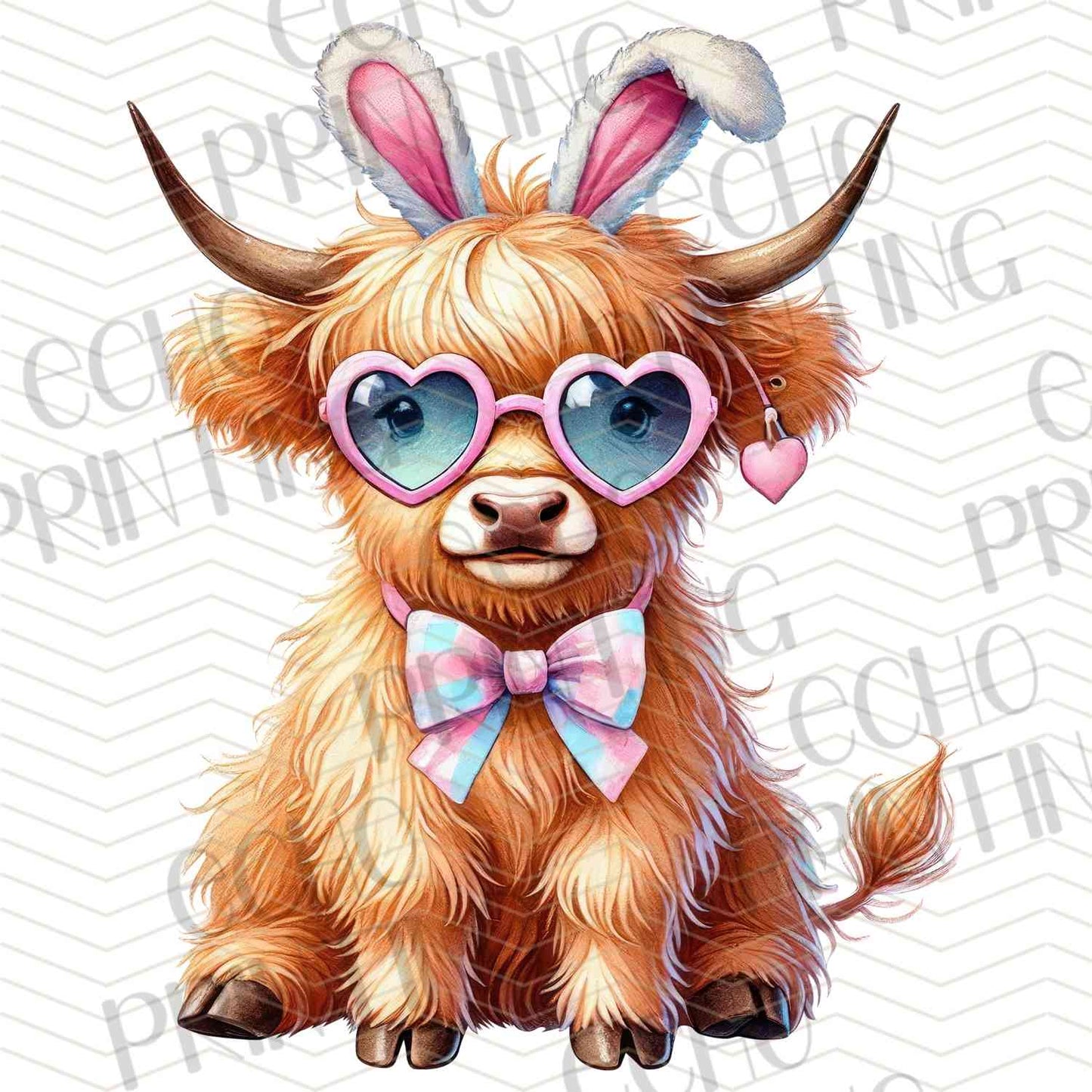 ESTRG 339 – HIGHLAND COW HEART GLASSES