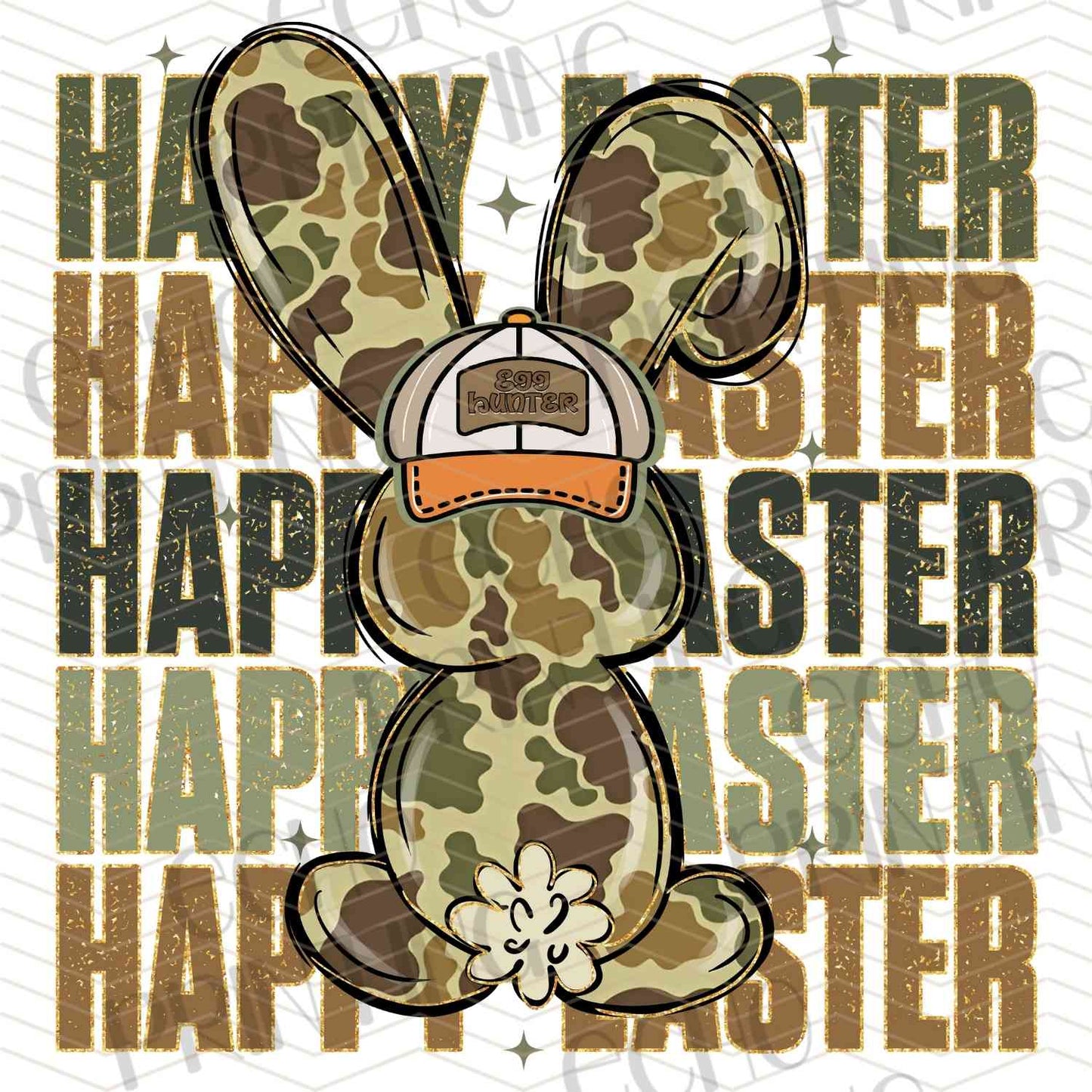 ESTRG 359 – HAPPY EASTER STACKED TEXT