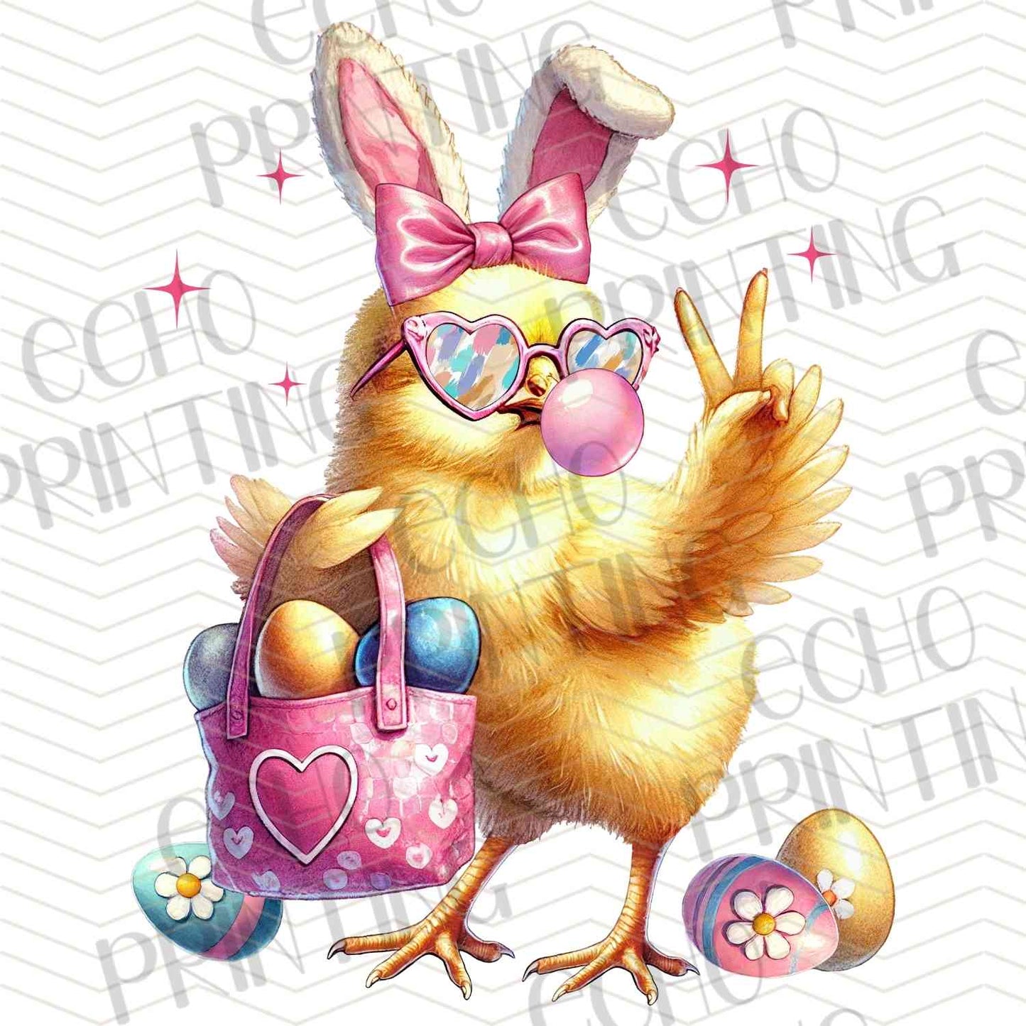 ESTRG 404 – CHICK WITH EASTER EGGS