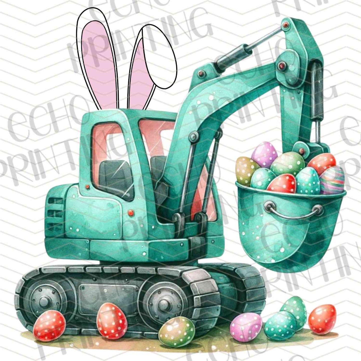 ESTRG 463 – VINTAGE TRUCK WITH BUNNIES