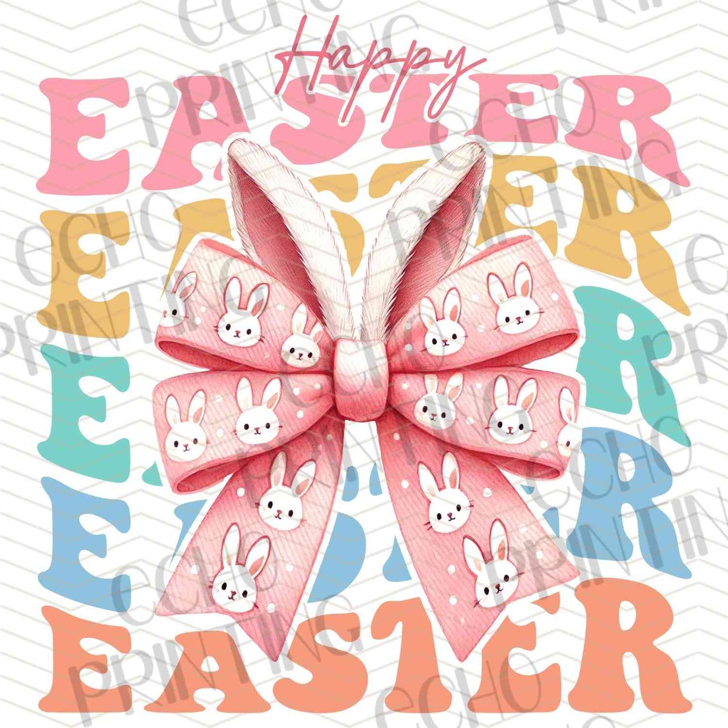 ESTRG 468 – COLORFUL EASTER BOW