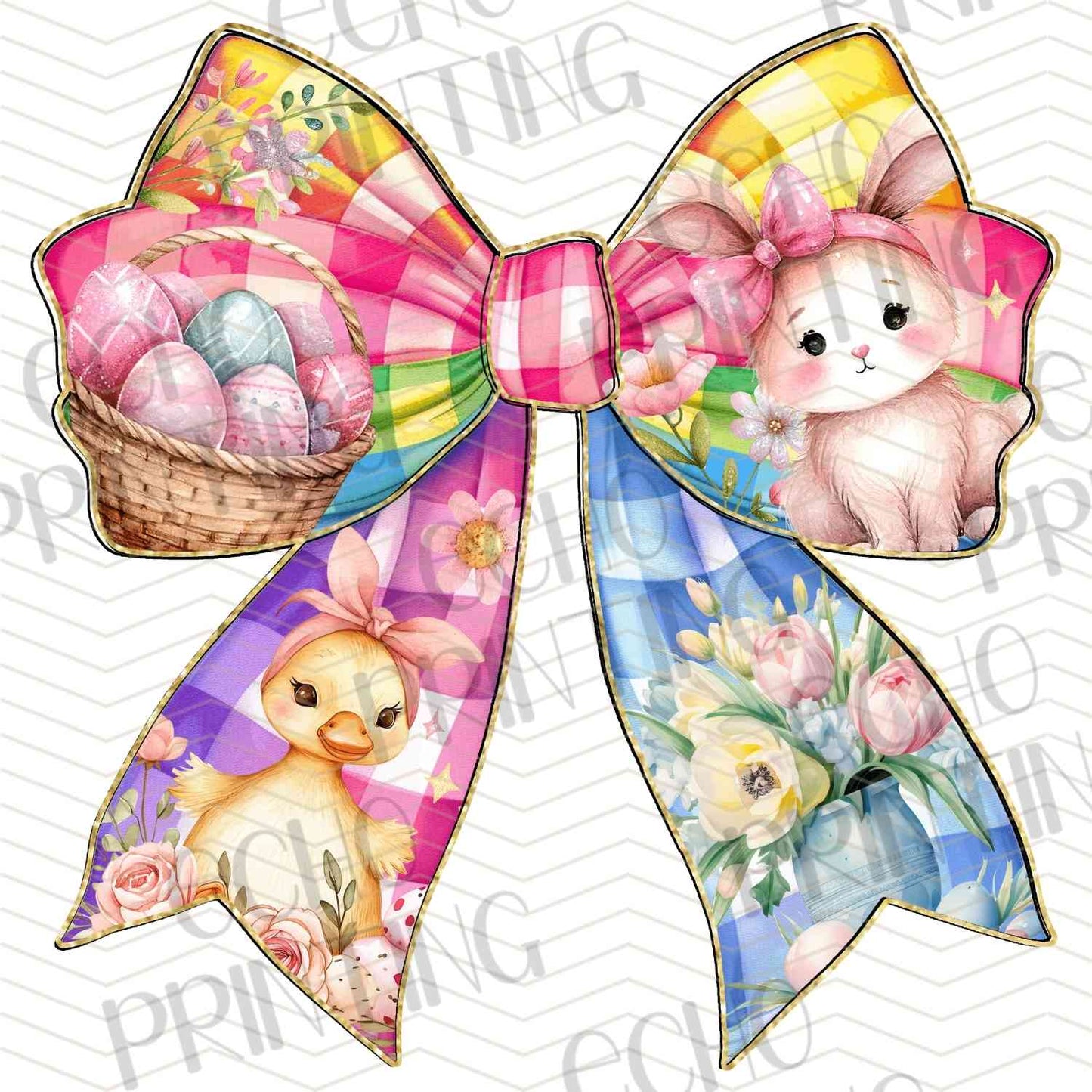 ESTRG 486 – PASTEL EASTER BOW