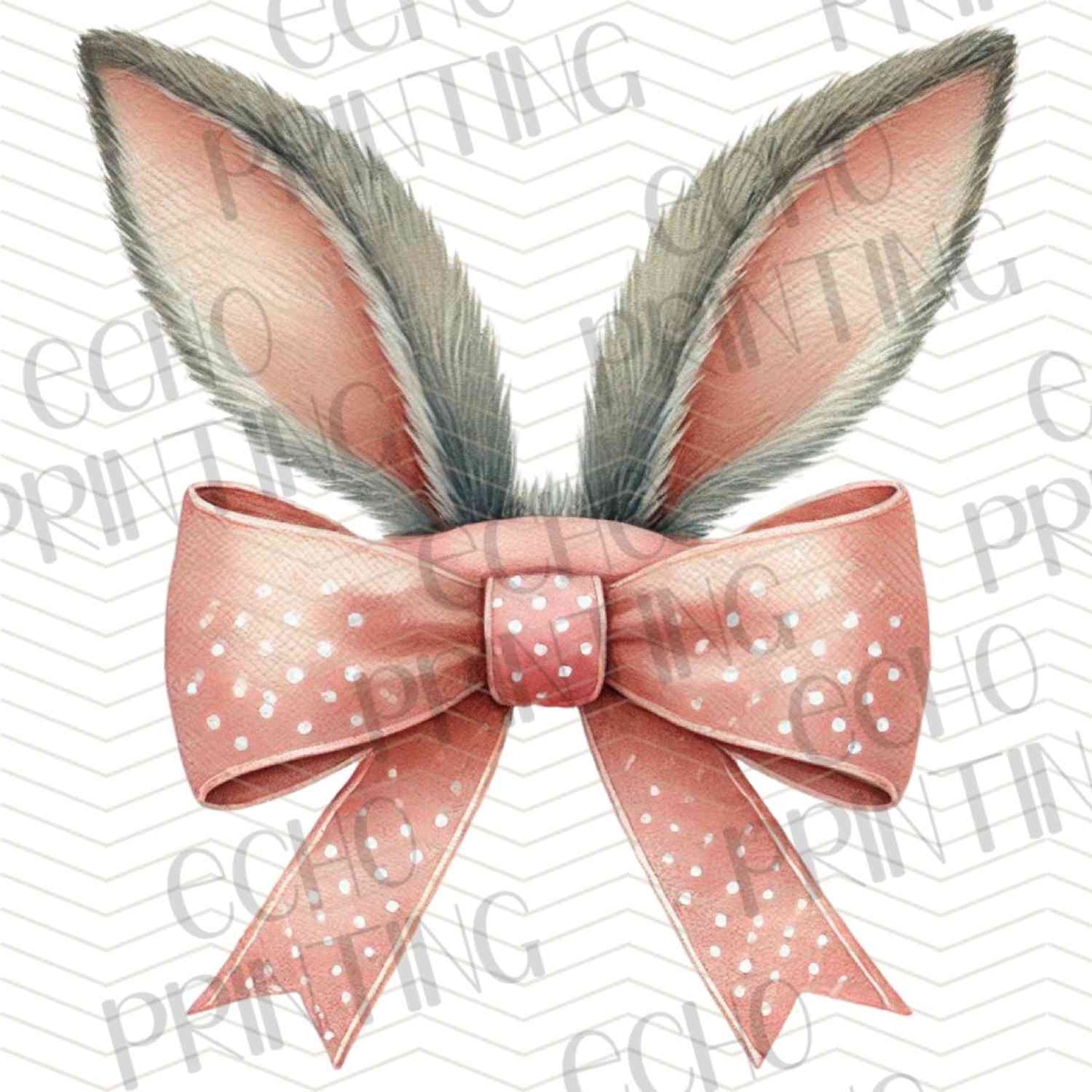 ESTRG 497 – SOFT PINK BUNNY BOW