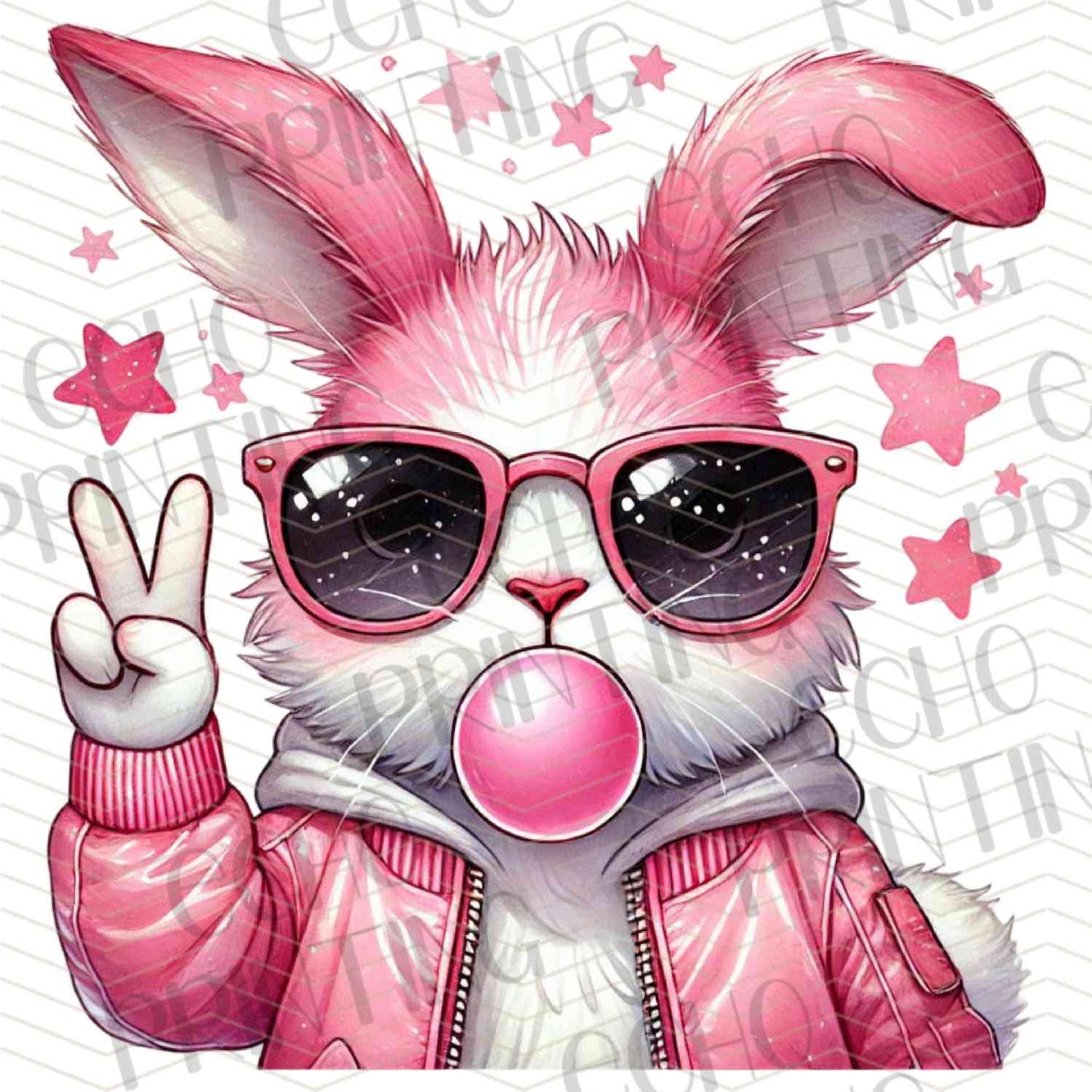 ESTRG 507 – COOL BUNNY WITH SUNGLASSES