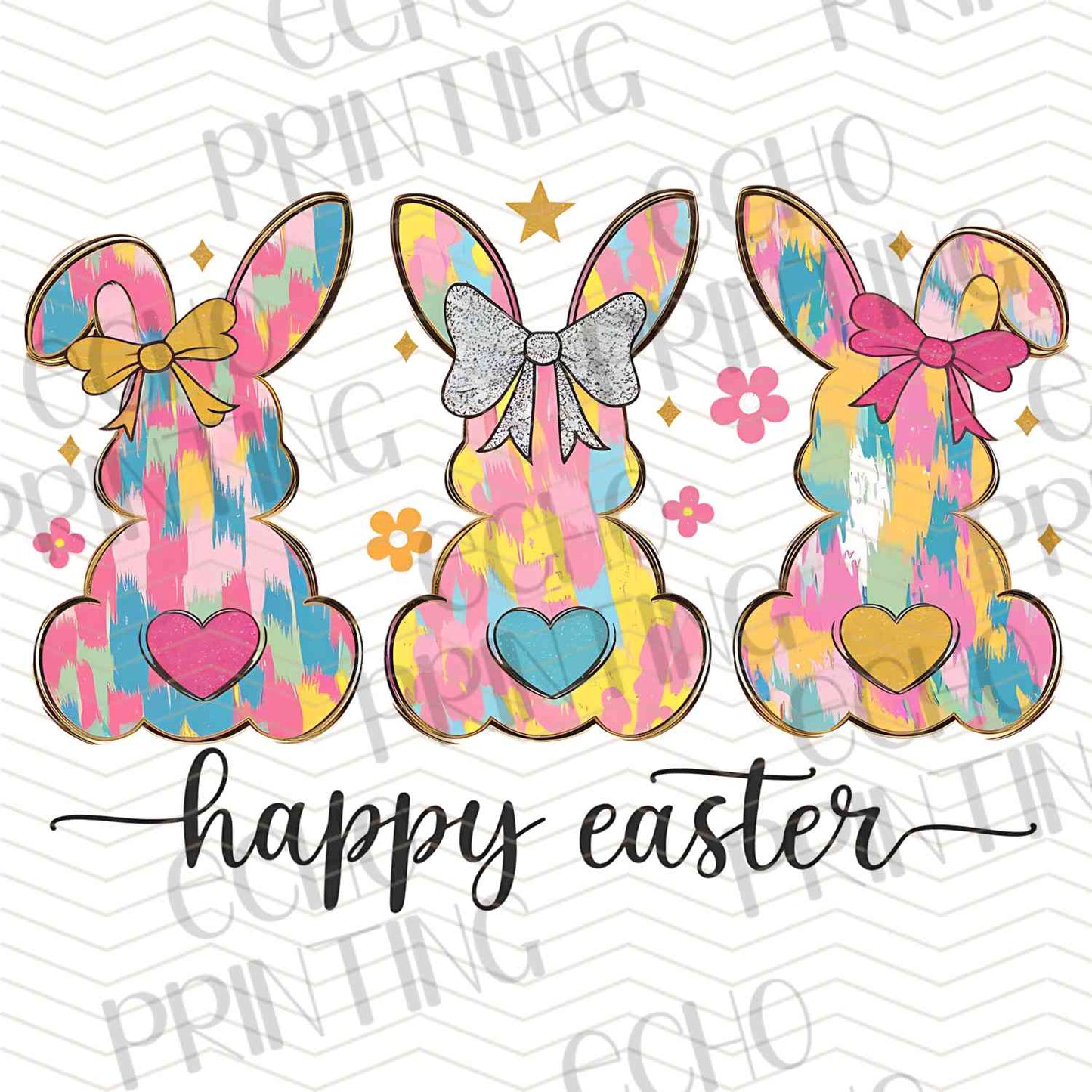 ESTRG 514 – COLORFUL BUNNY TRIO