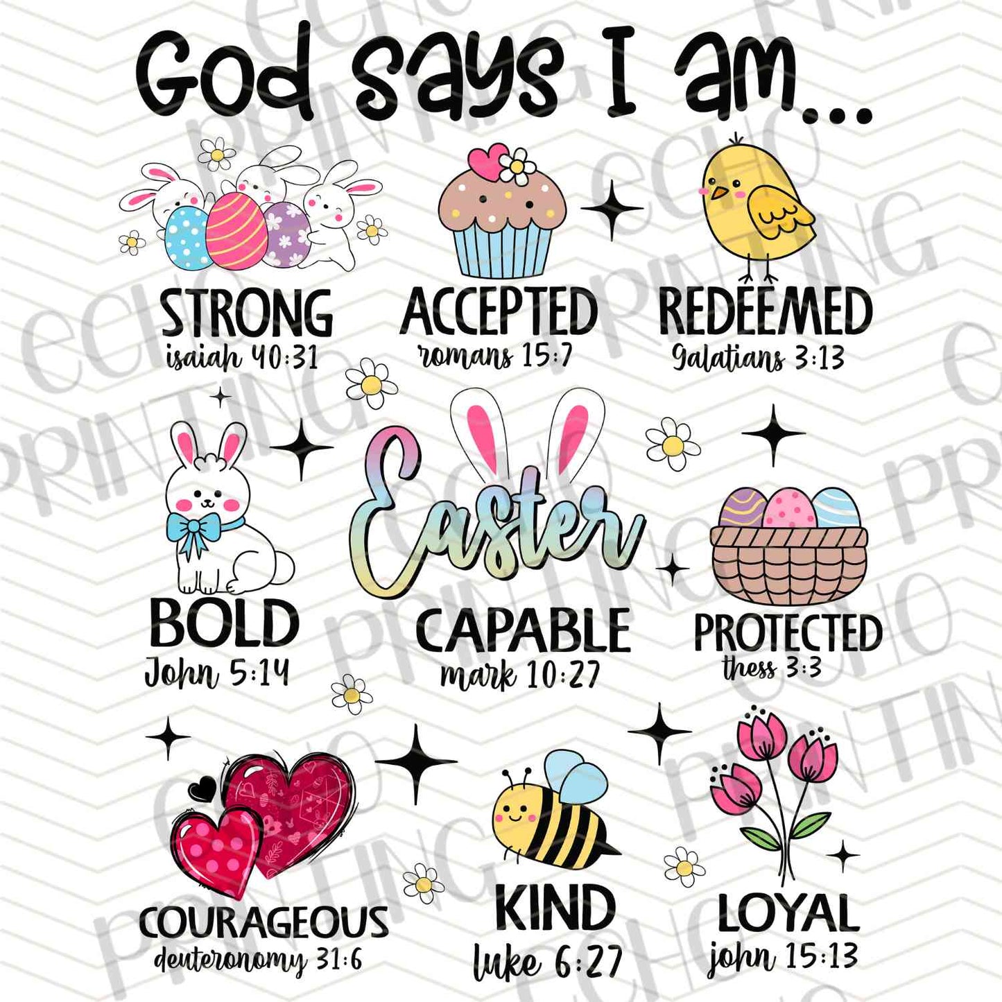 ESTRG 516 – FAITH AFFIRMATION LIST