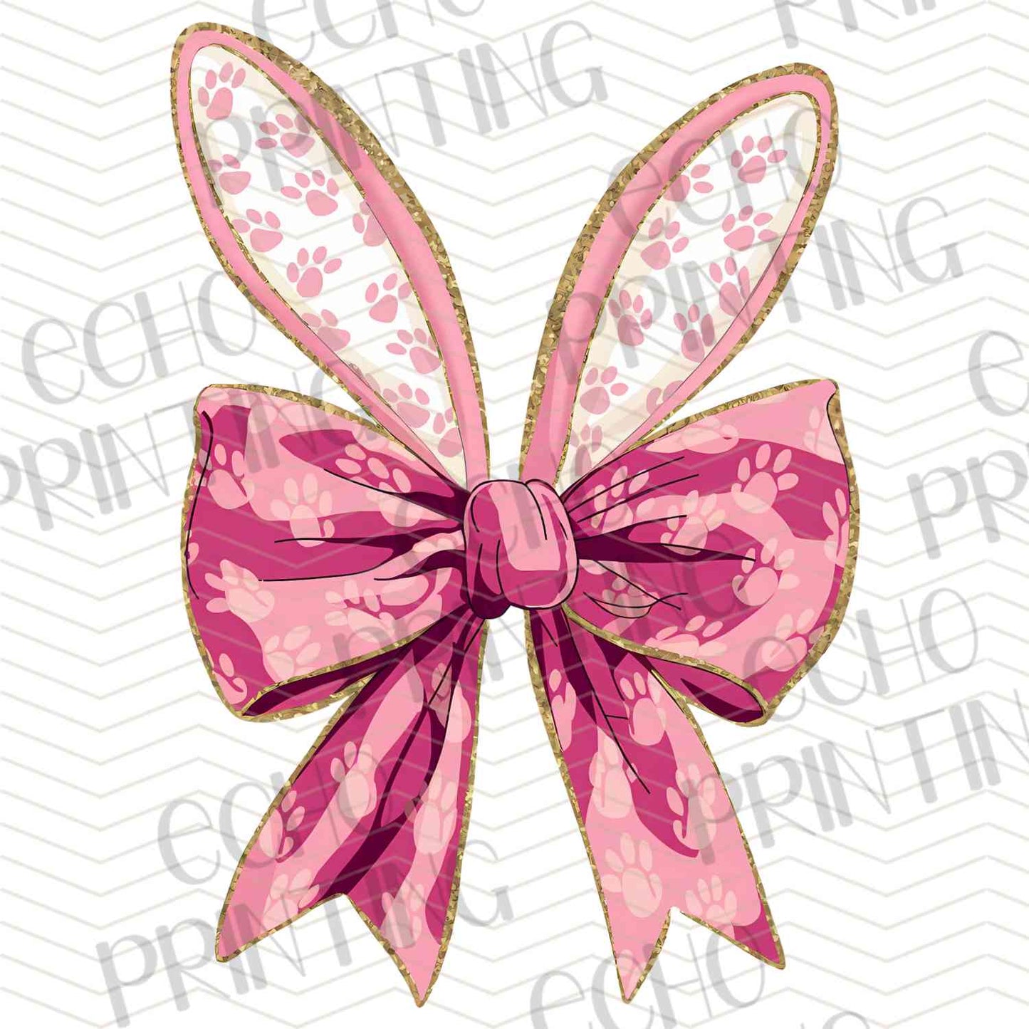 ESTRG 519 – PINK BOW BUNNY EARS