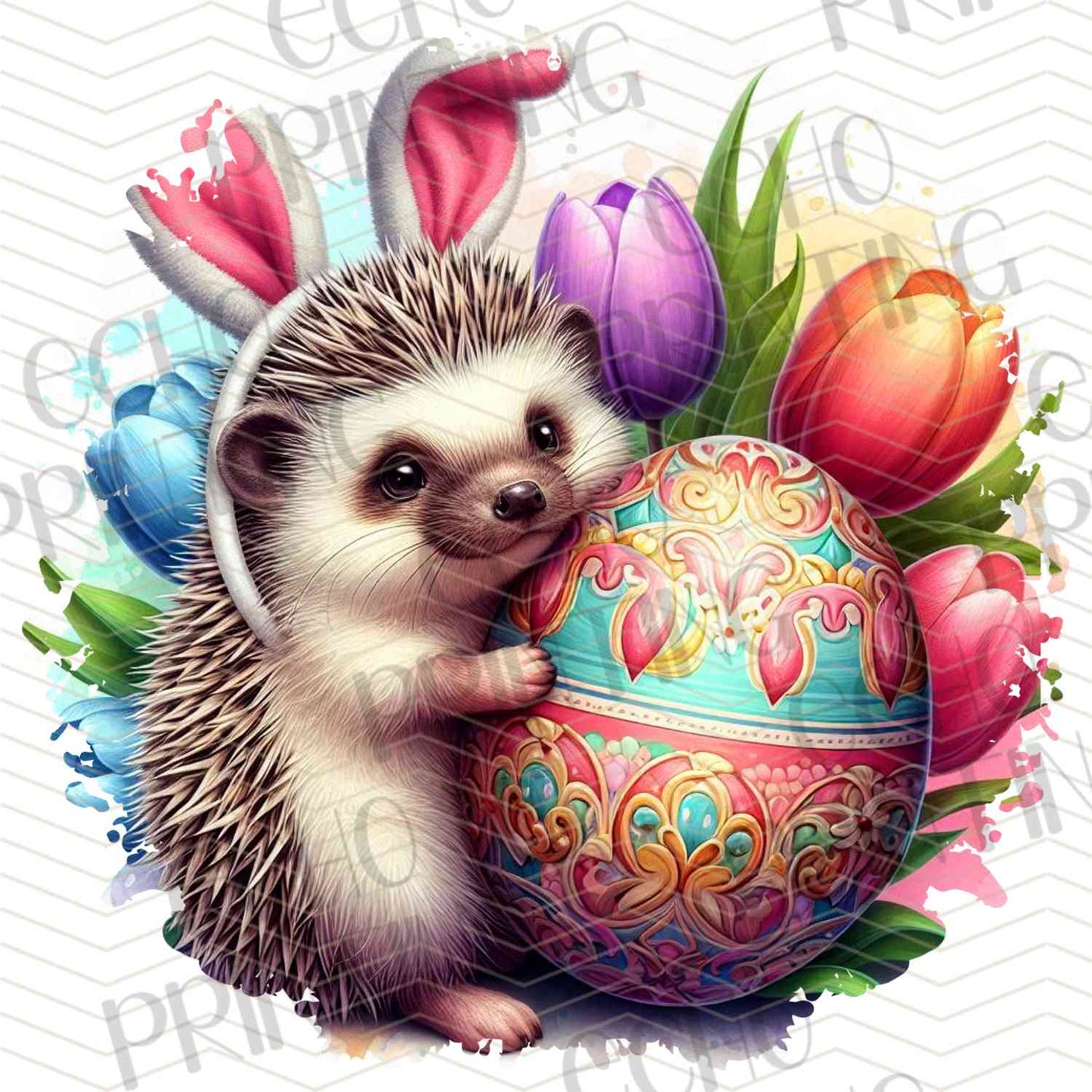 ESTRG 537 – SLOTH WITH DECORATED EGG