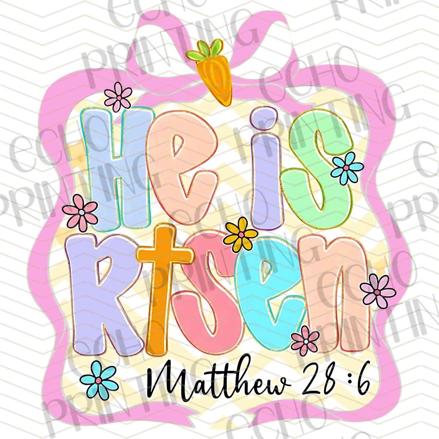 ESTRG 590 - HE IS RISEN MATTHEW 28:6
