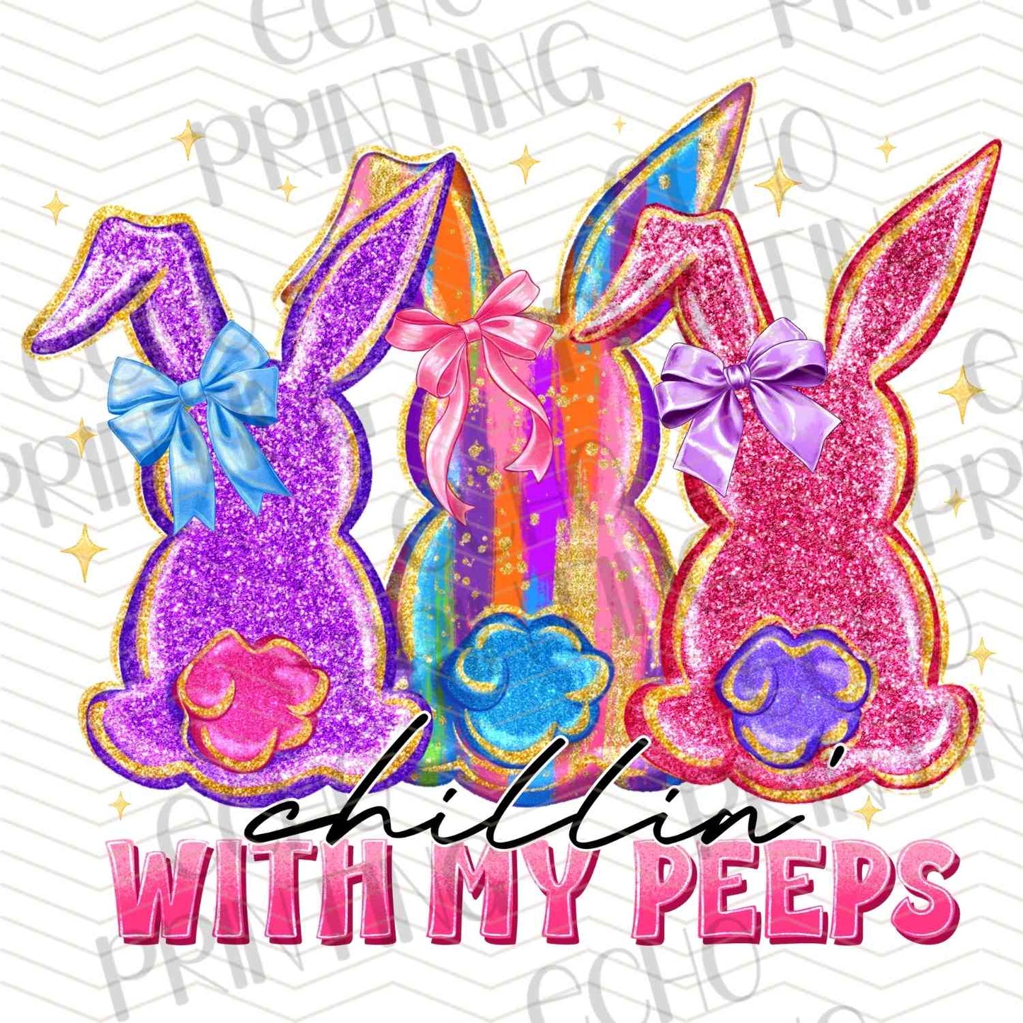 ESTRG 605 - CHILLIN WITH MY PEEPS BUNNIES